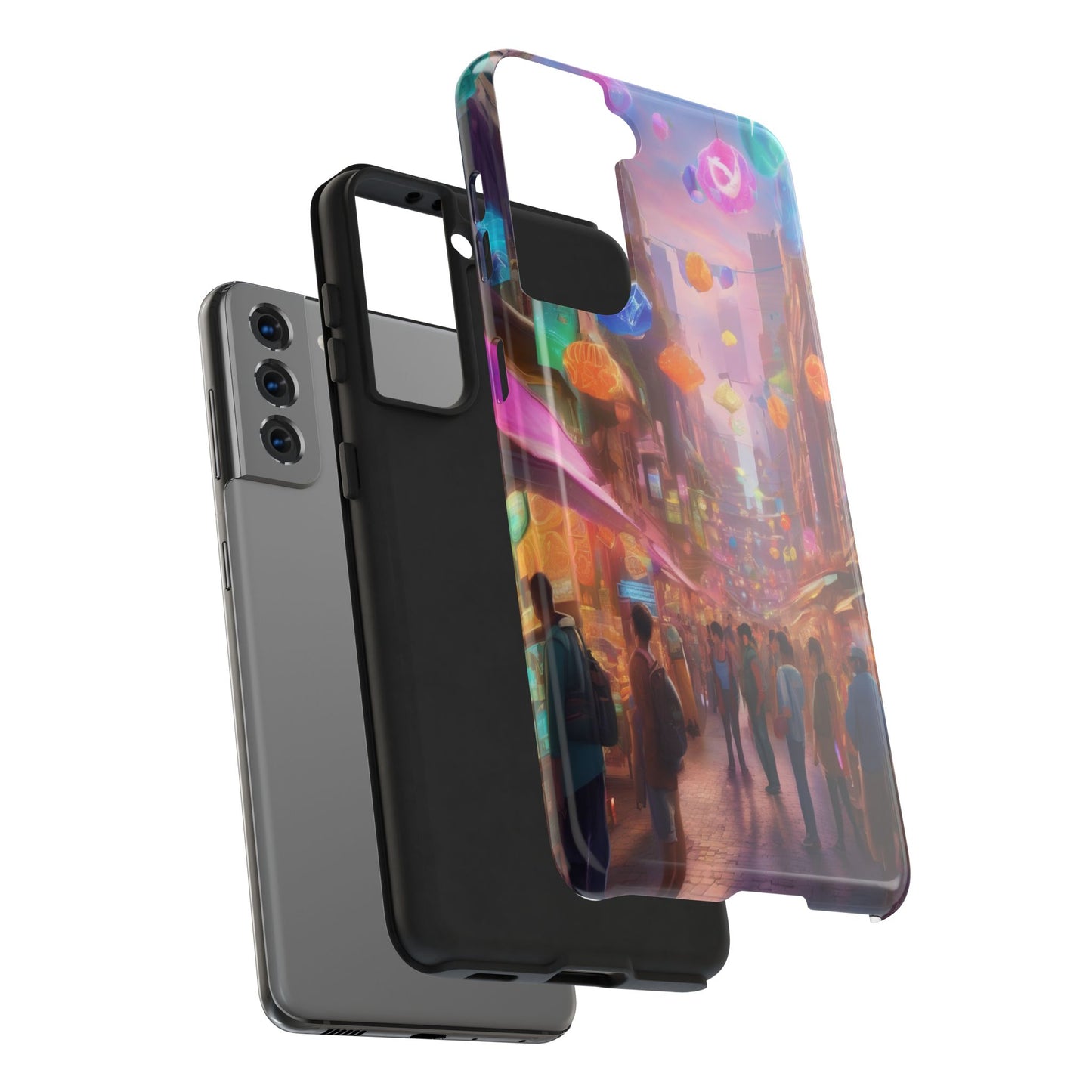 Tough Phone Case for iPhone & Samsung - Impact-Resistant