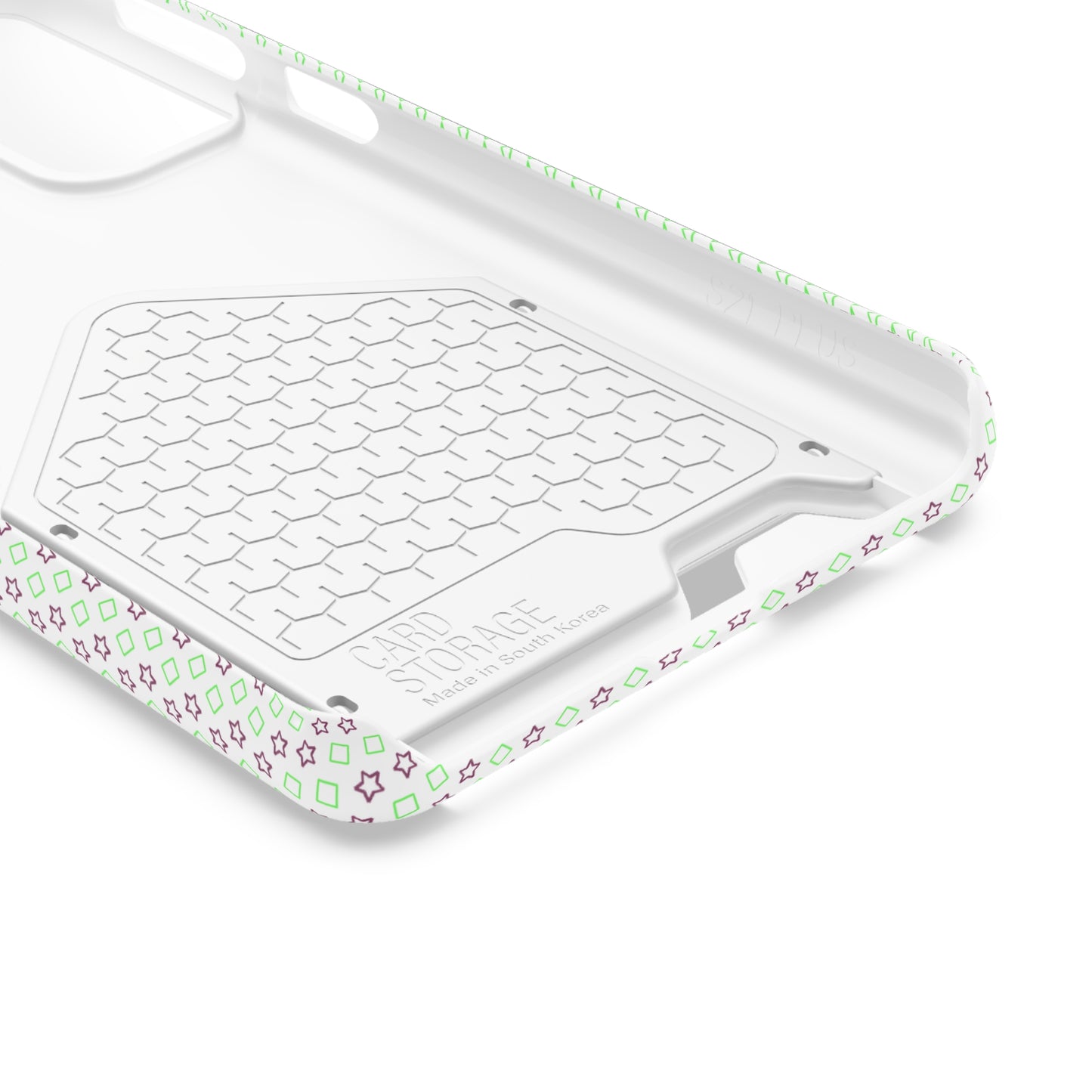 Neon Card Holder Phone Case with MagSafe - Impact-Resistant