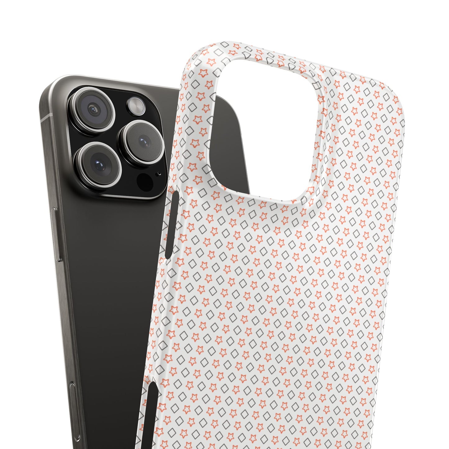 Slim Phone Case for iPhone 16 - Glossy Durable Lexan