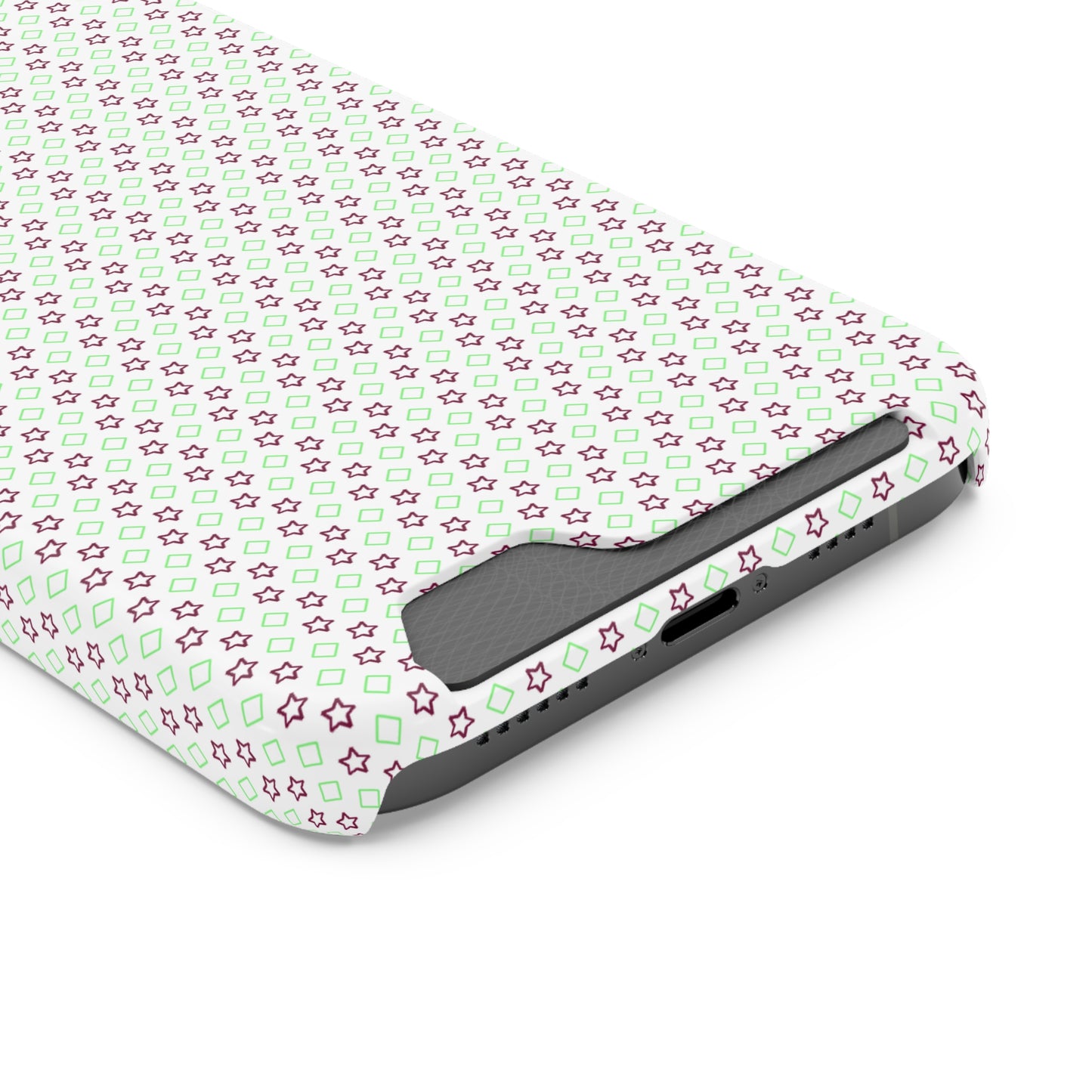 Neon Card-Holder Phone Case - Glossy/Matte Finish