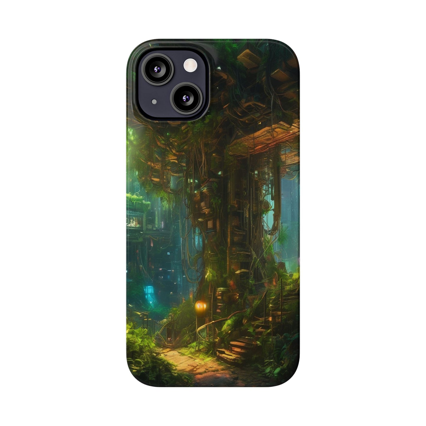 Neon Slim Phone Case for iPhone 16 Glossy Lexan