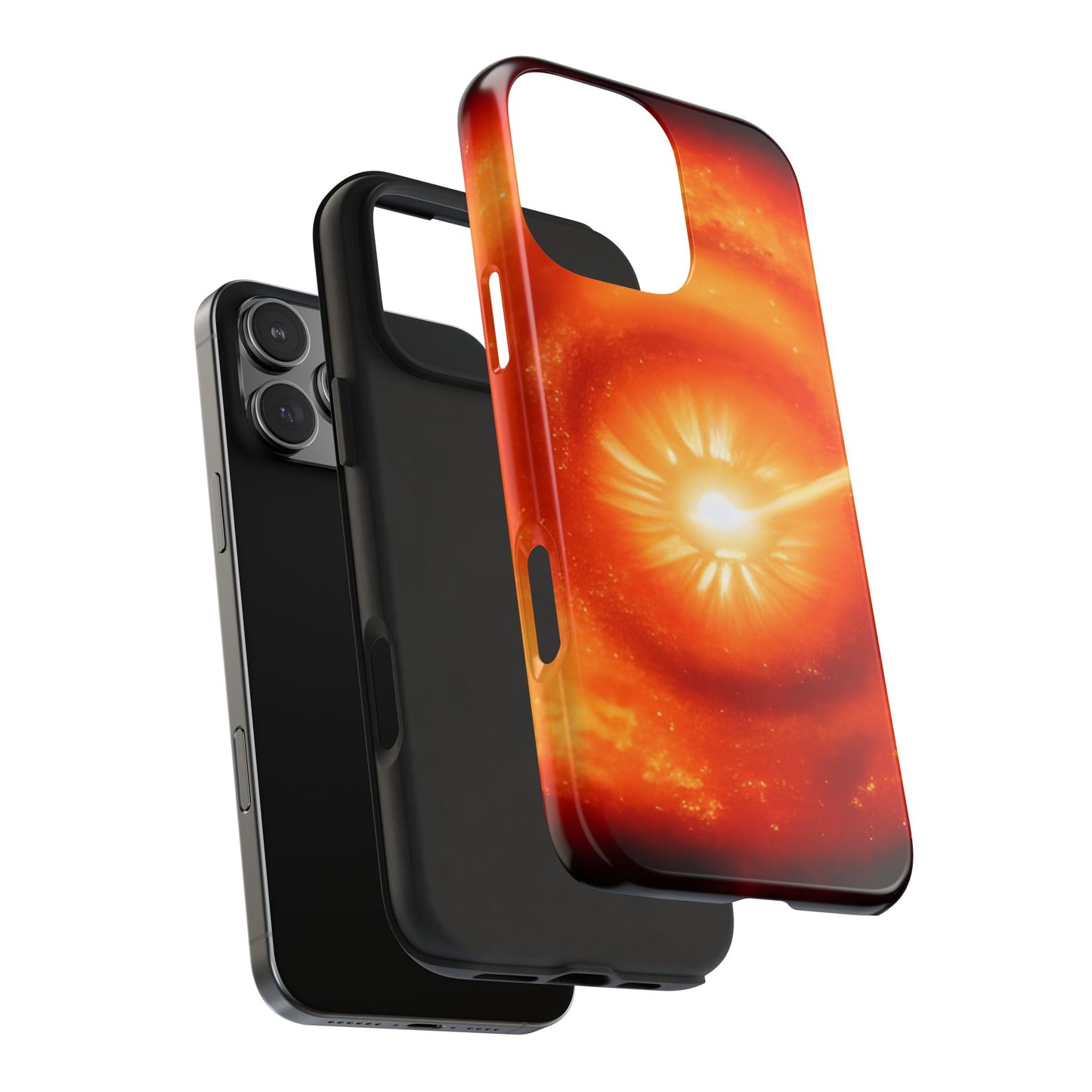 Rugged Phone Case - 2-Piece Shock Shield, TPU & PC