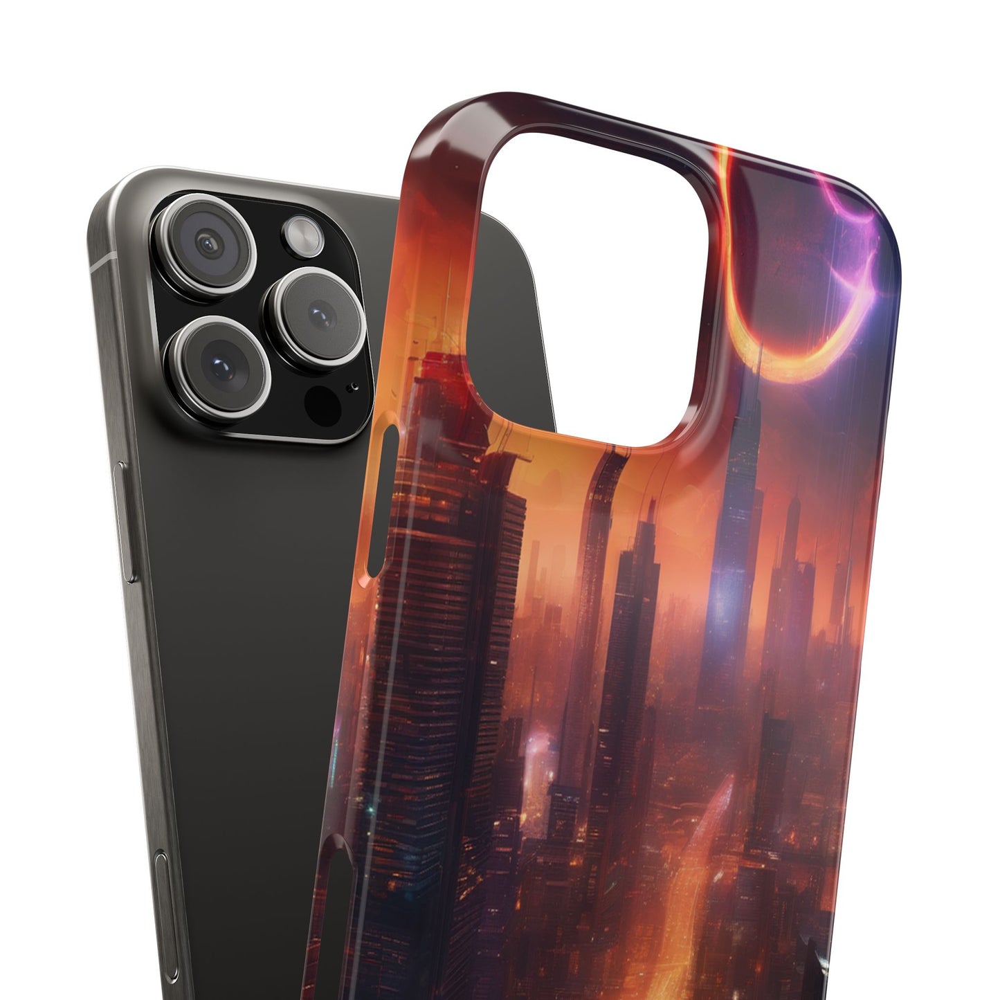 iPhone 16 Phone Case - Slim Lexan, Glossy Finish