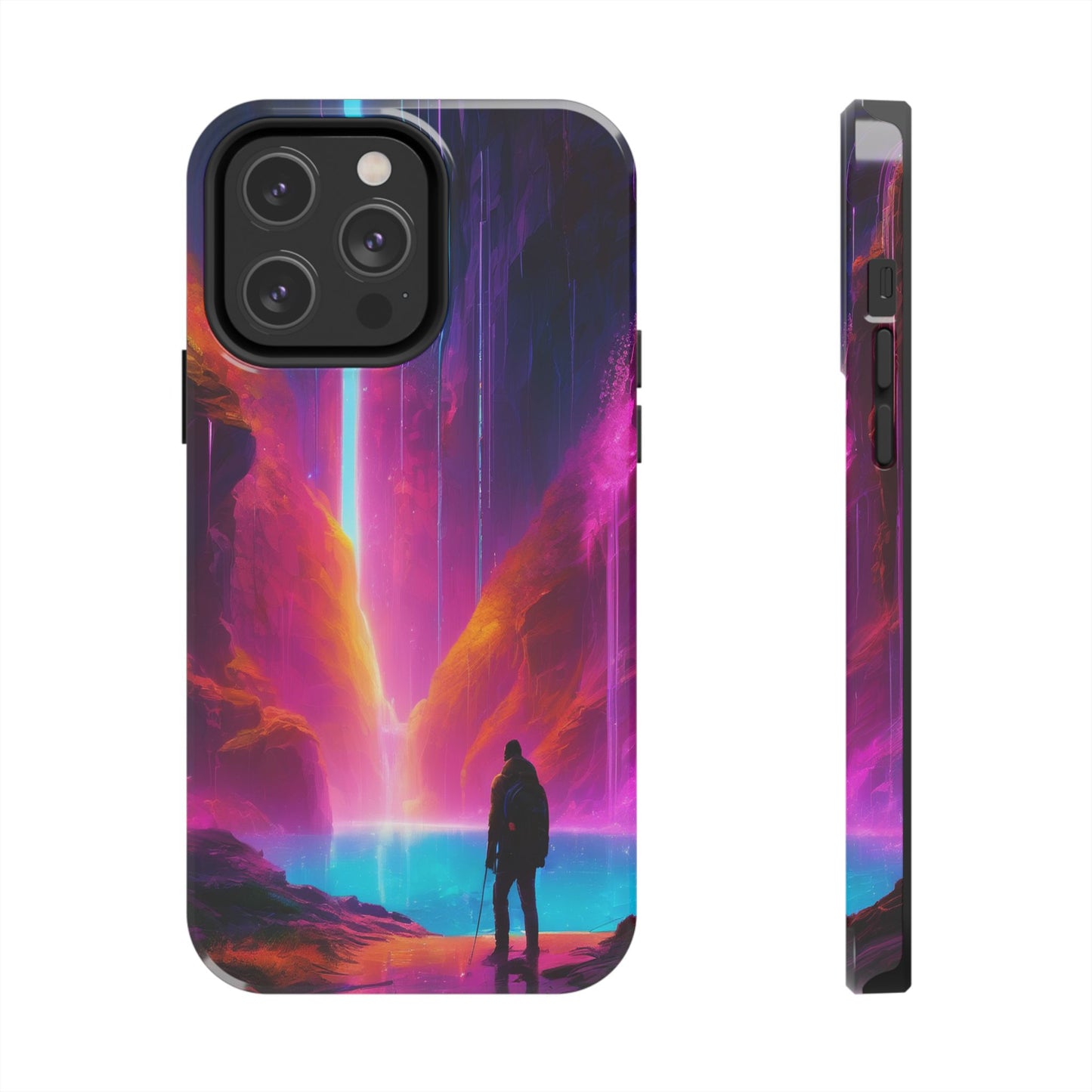 Tough Phone Case with TPU & PC Shell – Shockproof for iPhone/Samsung