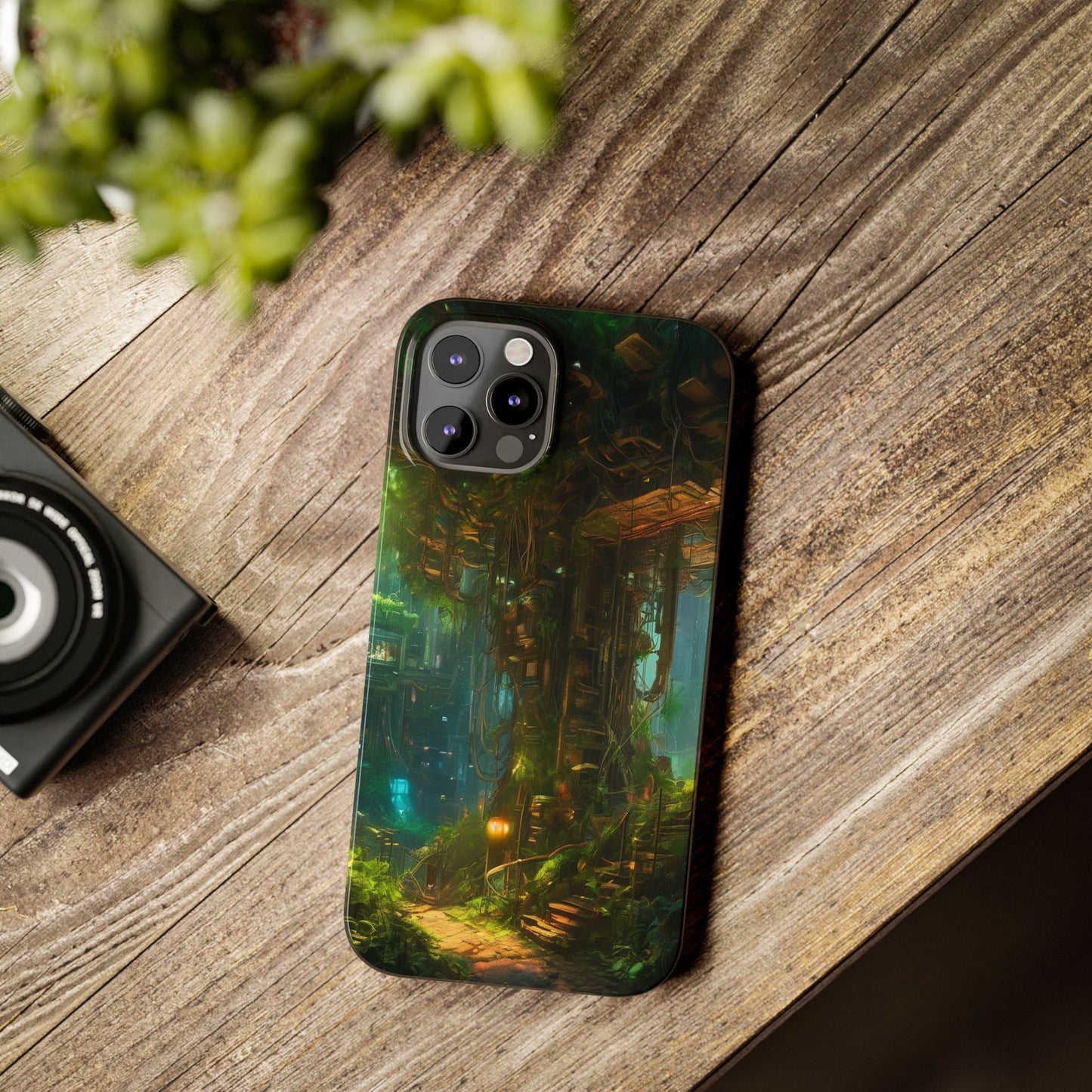 Neon Slim Phone Case for iPhone 16 Glossy Lexan