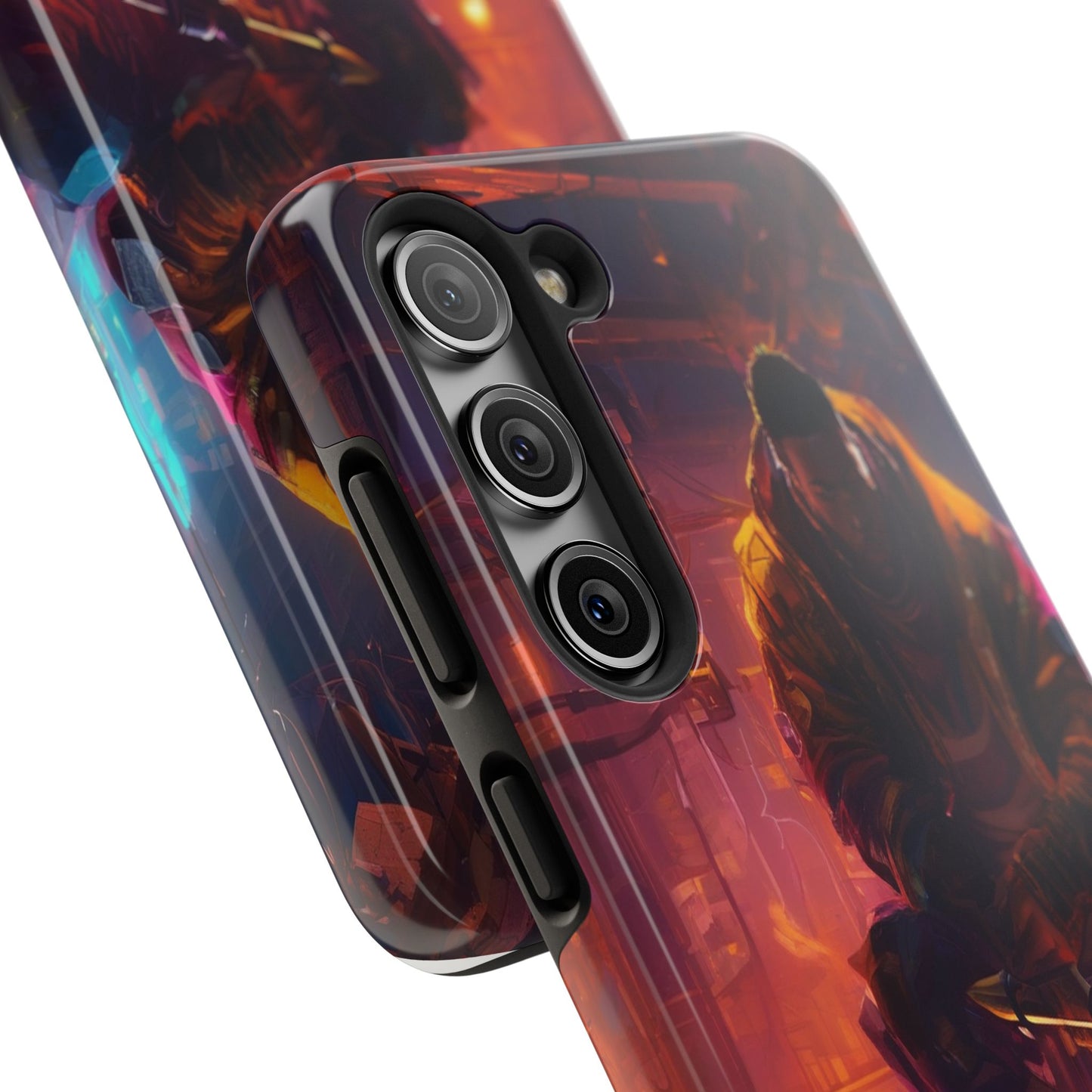 Tough Phone Case - Shockproof TPU & PC Shell for iPhone & Samsung
