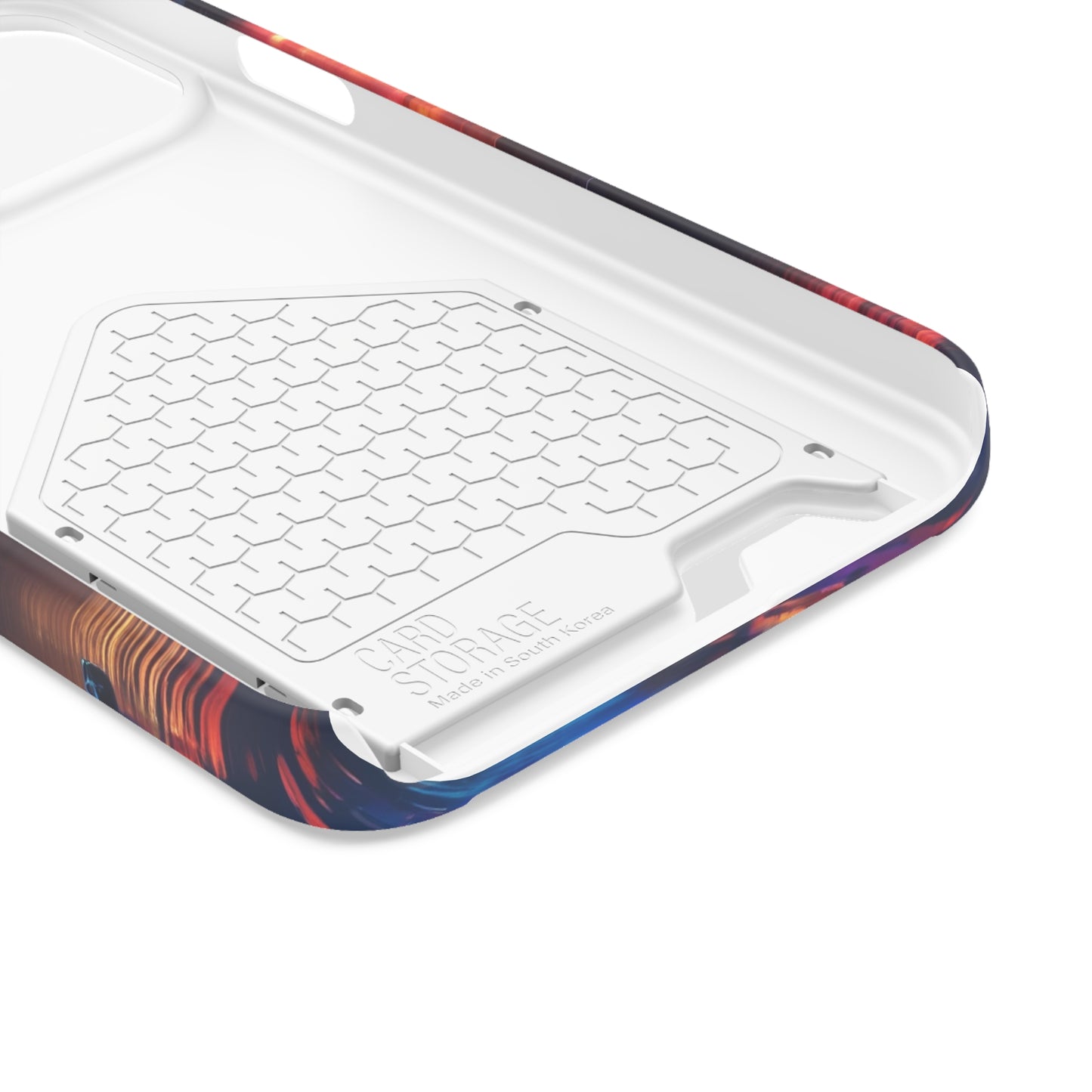 Neon Card Holder Phone Case - MagSafe, 1 Card Slot, Polycarbonate