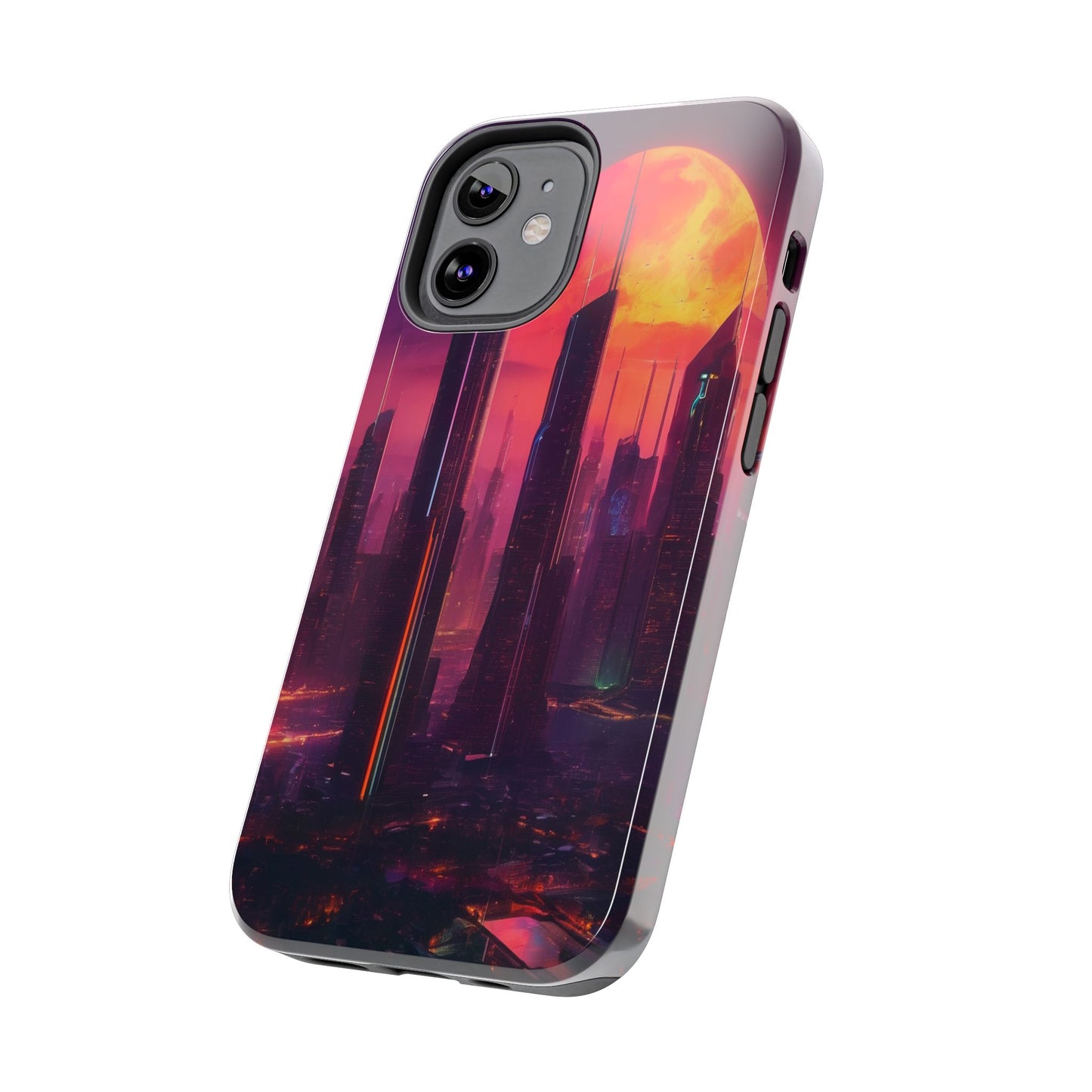Tough Phone Case: Shockproof 2-Piece TPU/PC Shell