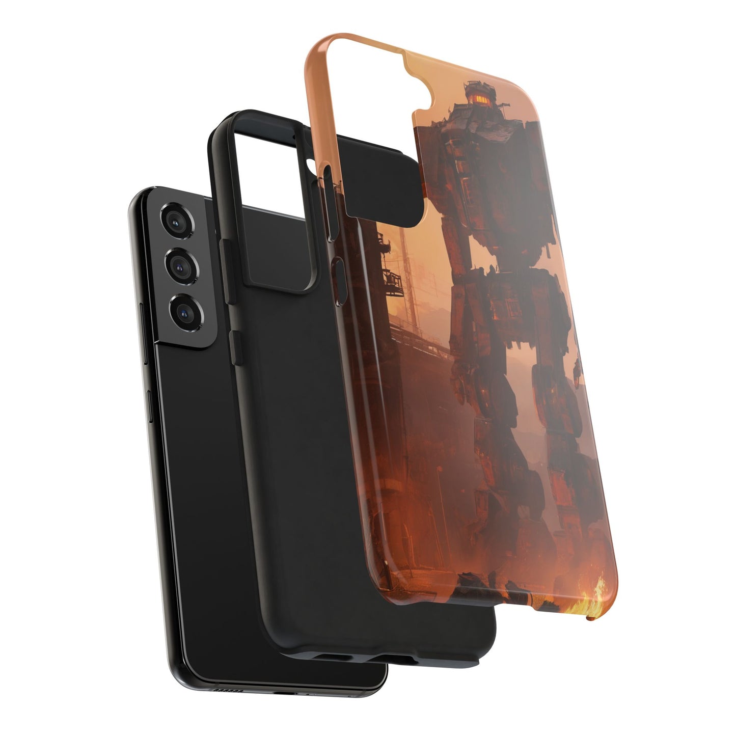 Tough Phone Case - Impact-Resistant, 2-Piece TPU/PC