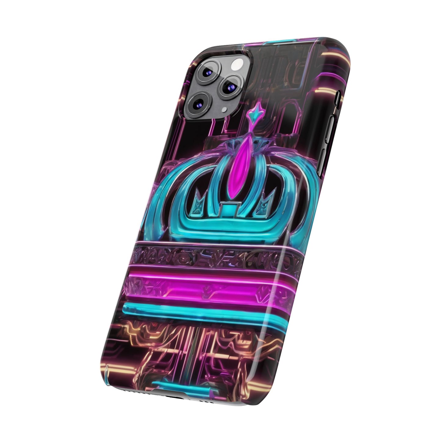 Slim Phone Case for iPhone 16 - Glossy, Lightweight, Impact-Resistant