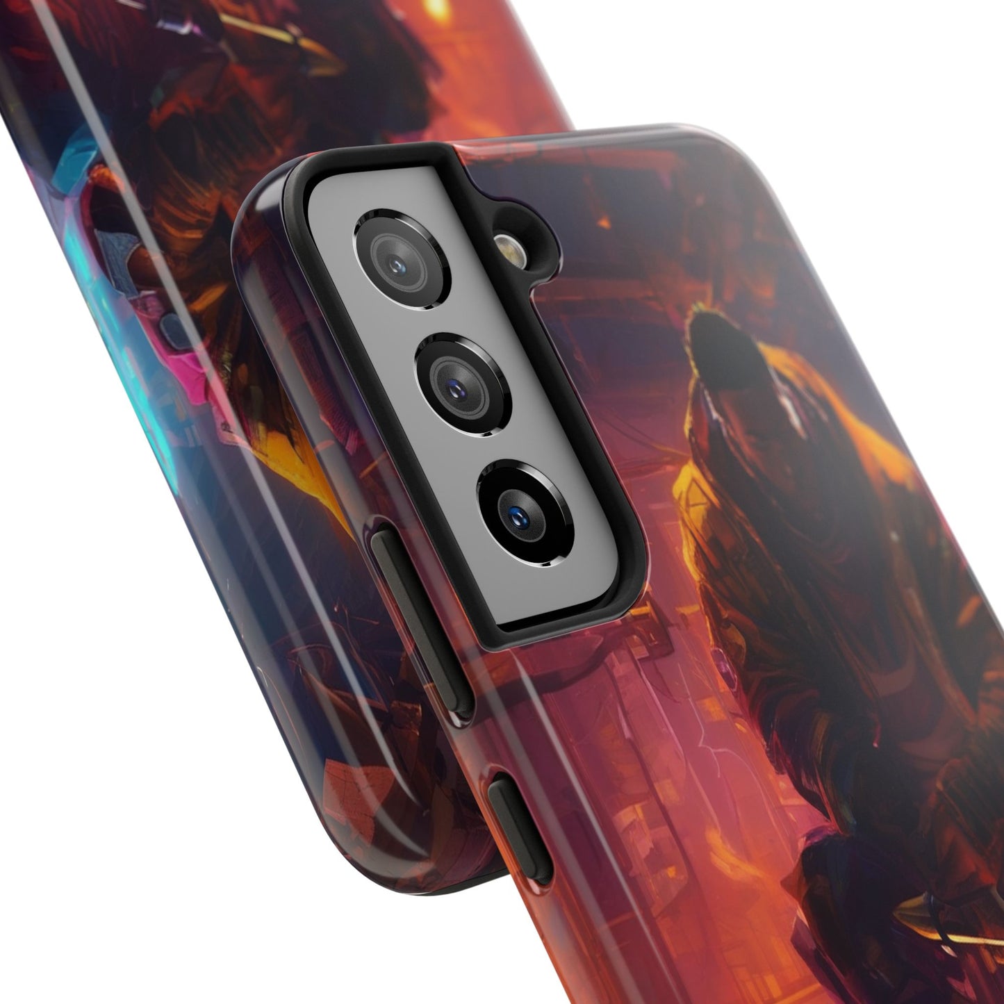 Tough Phone Case - Shockproof TPU & PC Shell for iPhone & Samsung