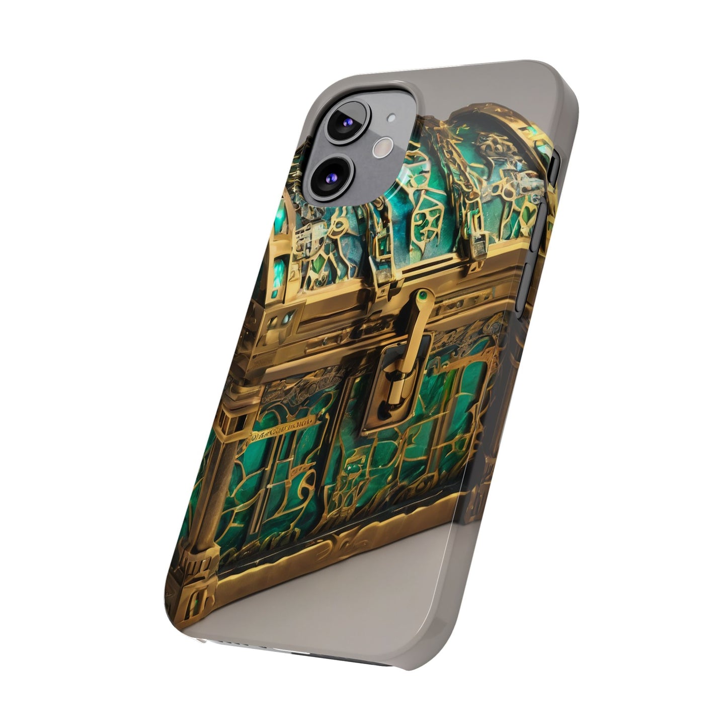 iPhone 16 Slim Phone Case: Glossy Lexan, Ultra-Slim