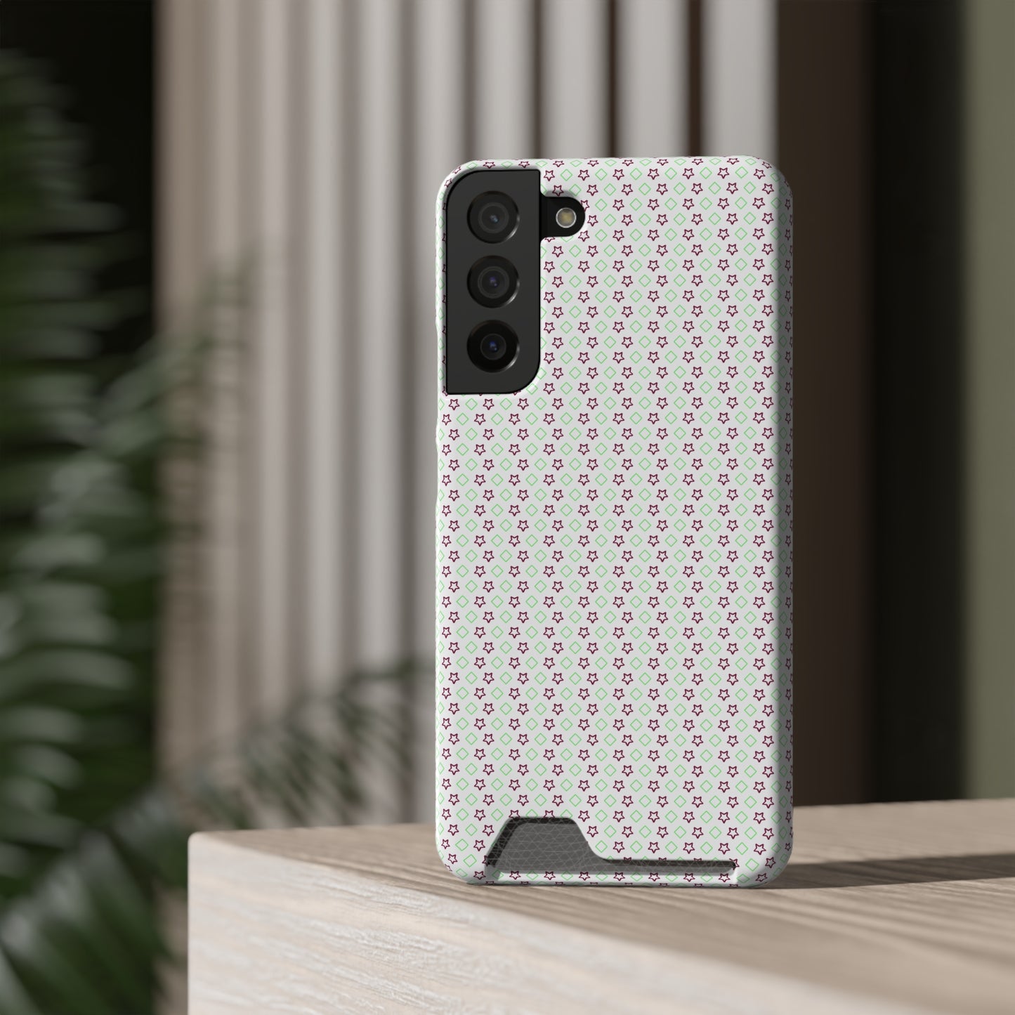 Neon Card-Holder Phone Case - Glossy/Matte Finish