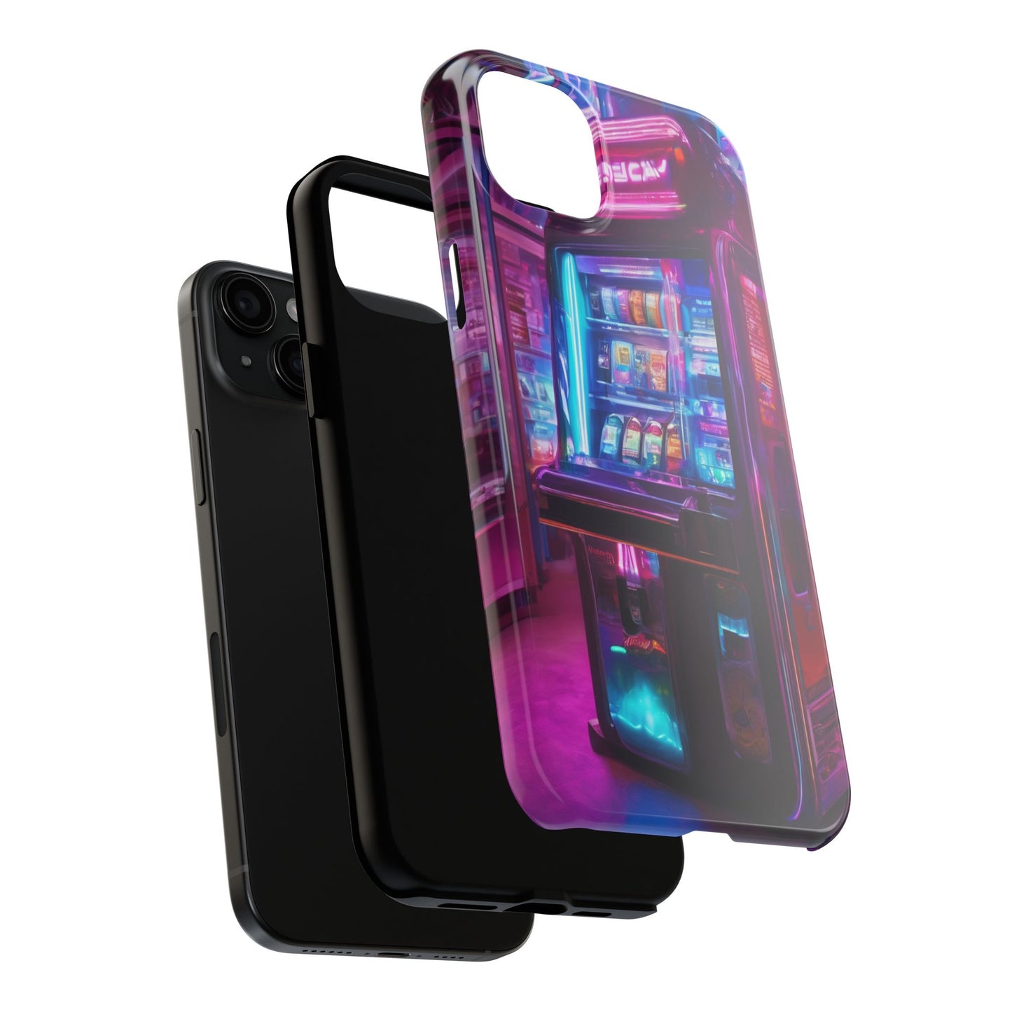 Tough Phone Case with TPU Shell - Impact-Resistant, Glossy Finish