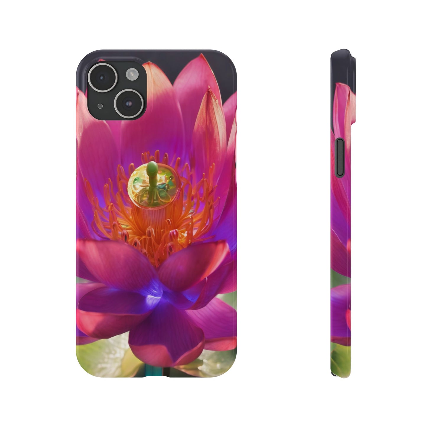Slim Phone Case for iPhone 16 - Glossy Lexan, Ultra-Thin