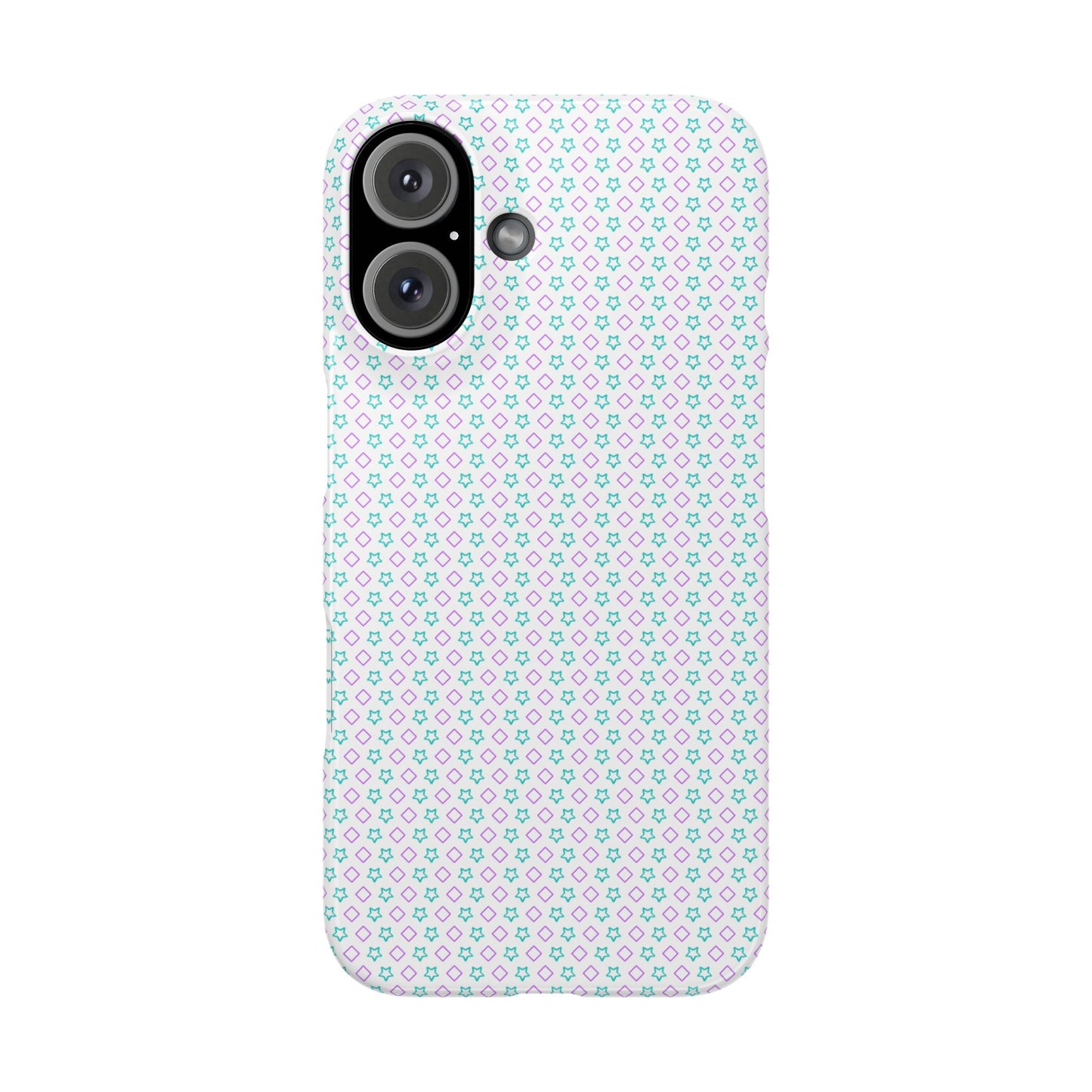 Slim Phone Case for iPhone 16 - Neon Glossy Lexan Finish
