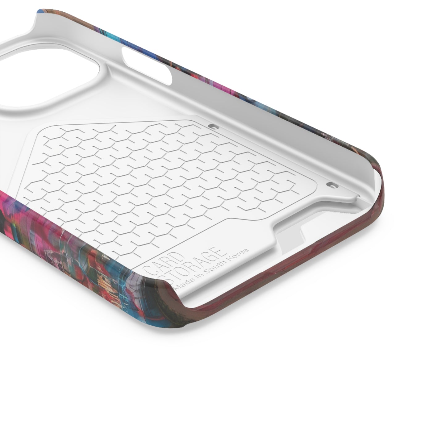 Neon Card-Holder MagSafe Phone Case for iPhone 13 & Galaxy S21/S22