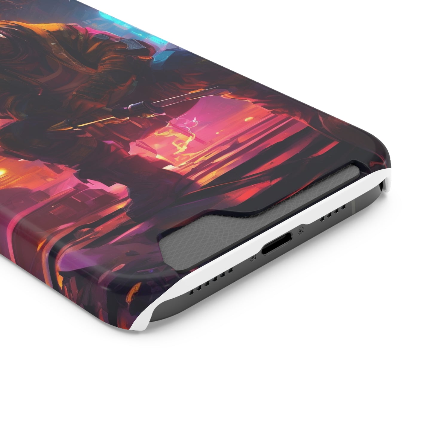 MagSafe Phone Case with Card Holder - Impact-Resistant Polycarbonate