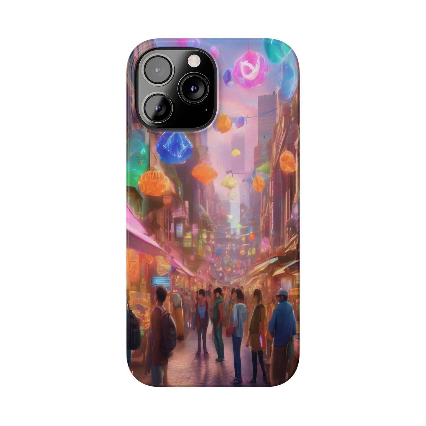 Ultra-Slim Glossy iPhone 16 Phone Case