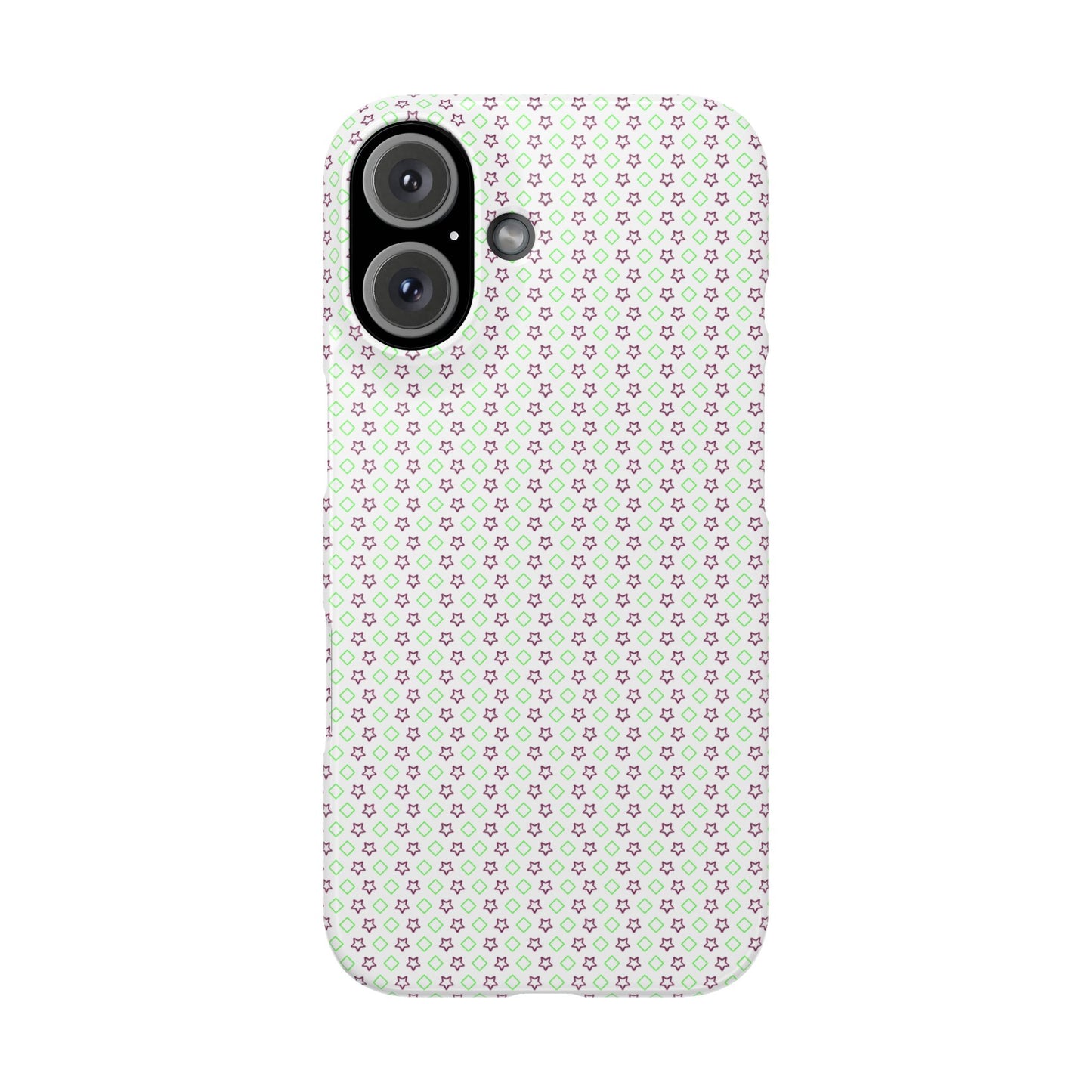 Slim Phone Case for iPhone 16 - Glossy Lexan, Ultra-Thin