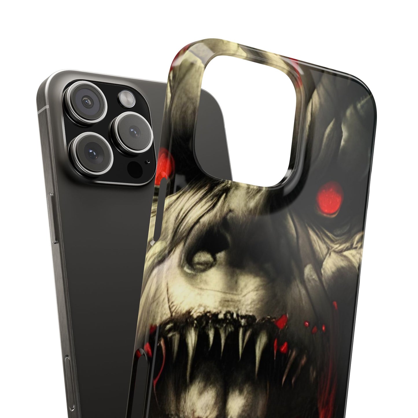 Slim Phone Case - Glossy Lexan PC, Ultra-Thin, Wireless Charging