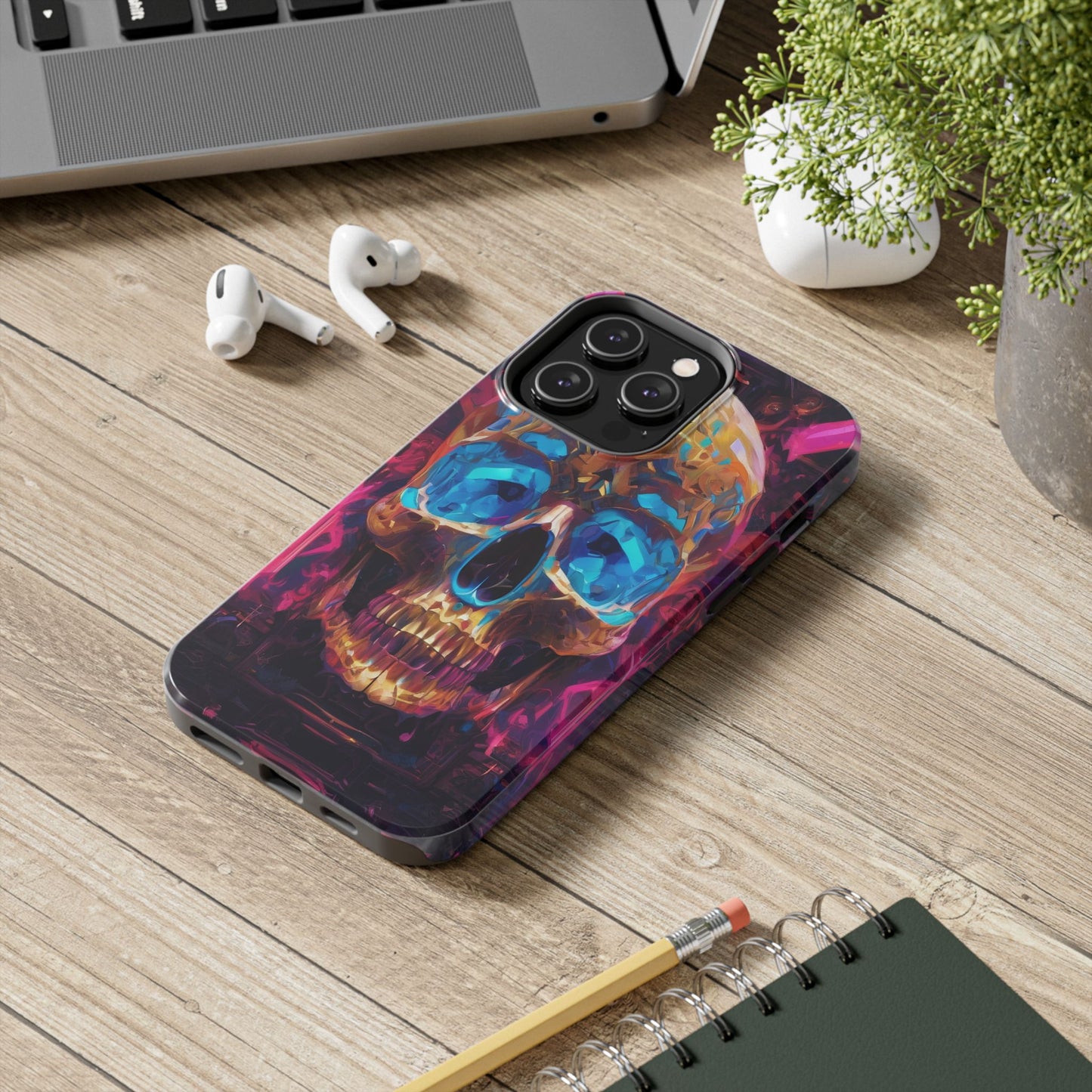 Rugged Phone Case - Impact-Resistant, Glossy Polycarbonate