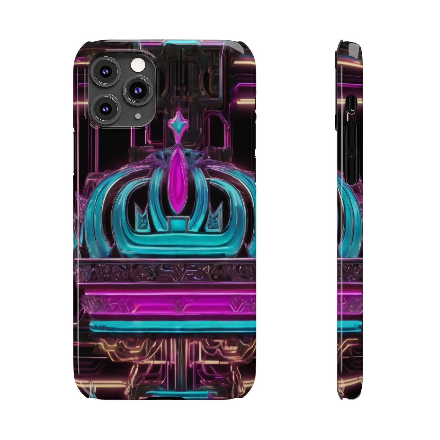 Slim Phone Case for iPhone 16 - Glossy, Lightweight, Impact-Resistant