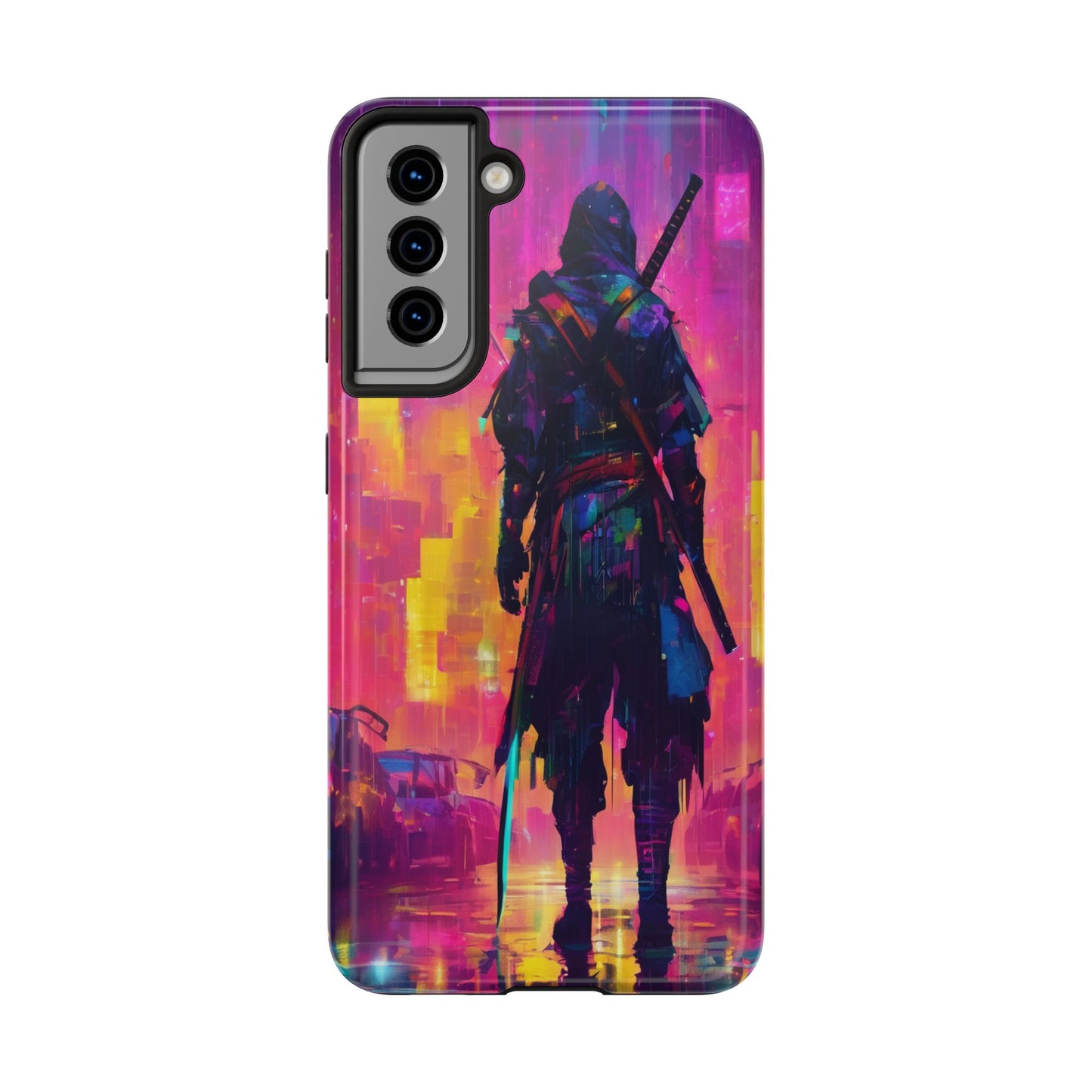 Rugged Phone Case - Impact-Resistant TPU/PC, iPhone & Samsung