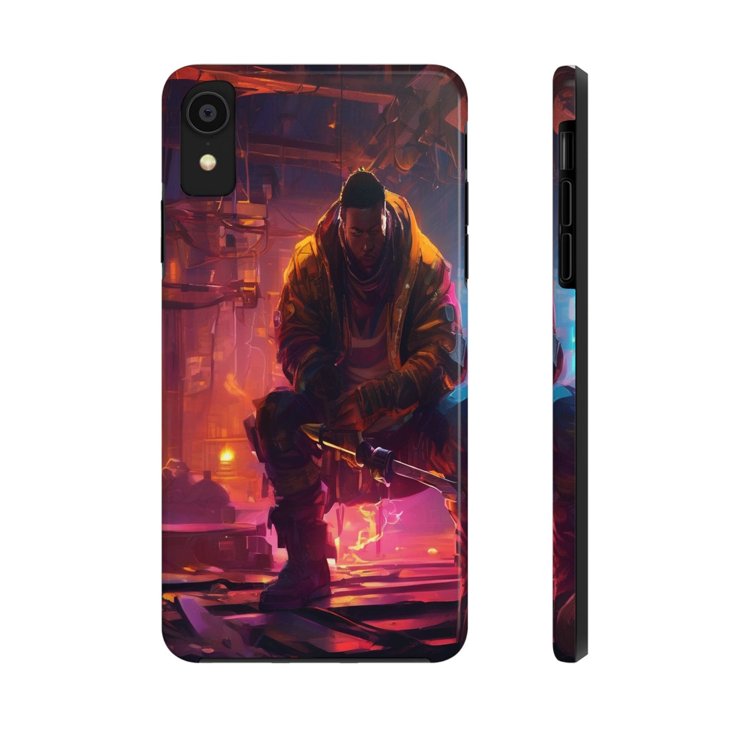 Tough Phone Case - Shockproof TPU & PC Shell for iPhone & Samsung