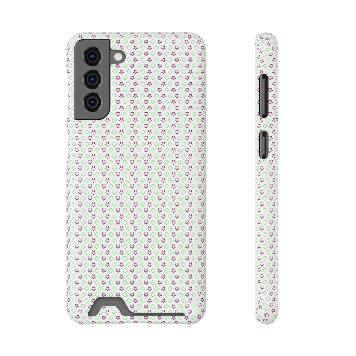 Neon Card Holder Phone Case with MagSafe - Impact-Resistant