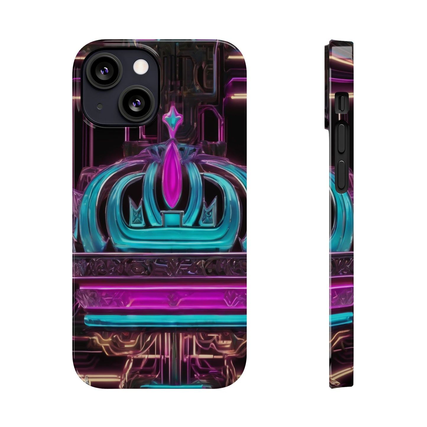 Slim Phone Case for iPhone 16 - Glossy, Lightweight, Impact-Resistant