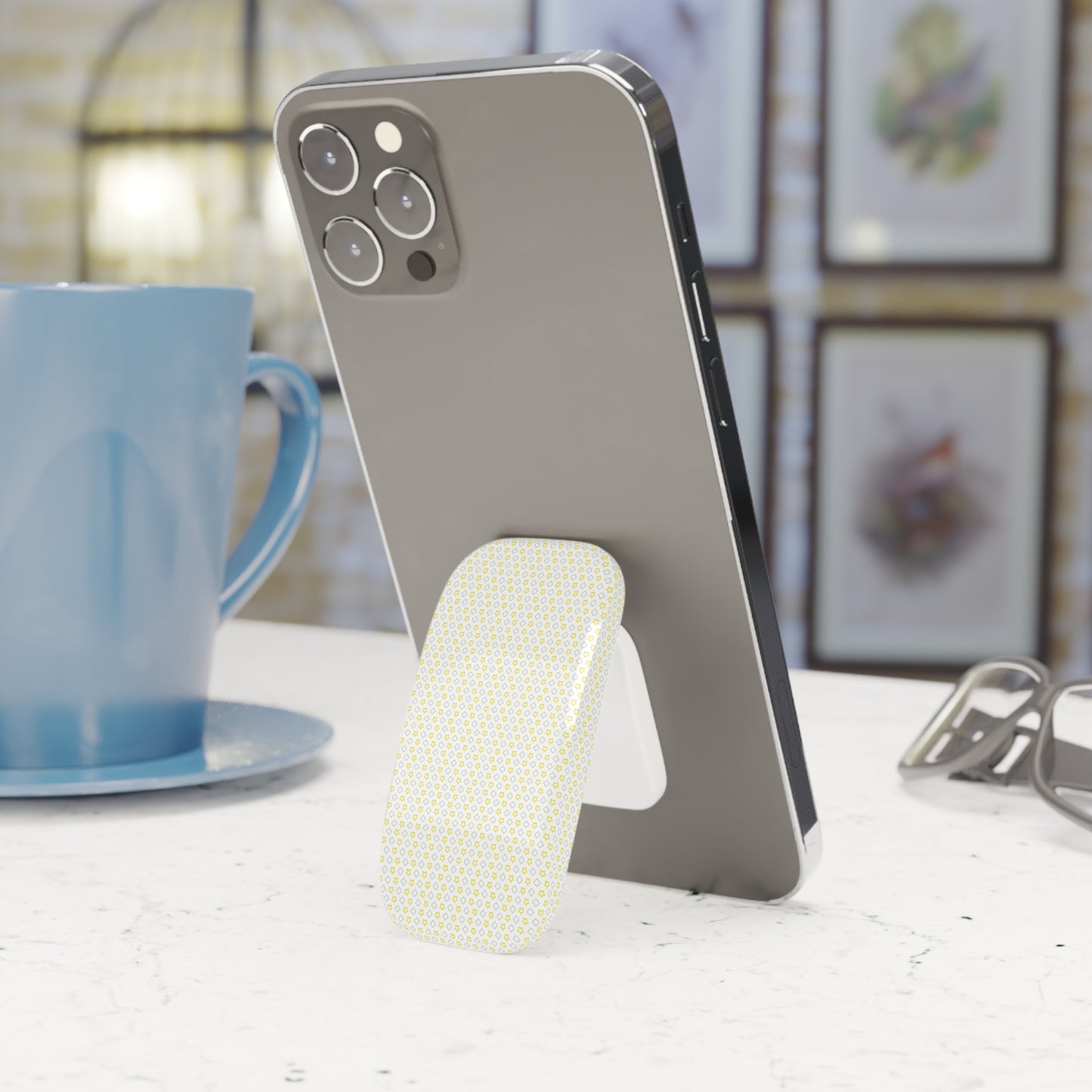 Phone Grip Click-On: Mobile Holder & Kickstand