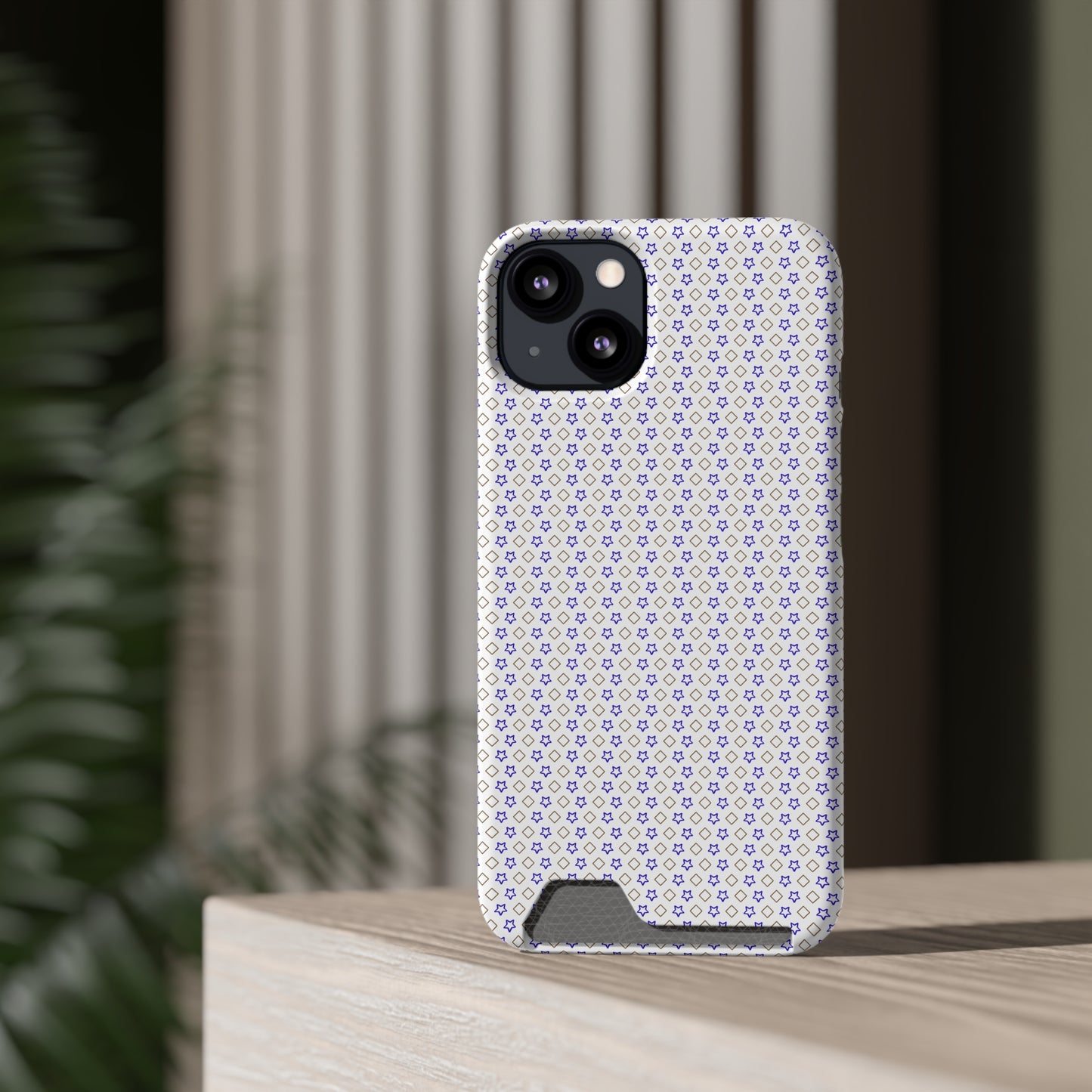 Phone Case with Card Holder – Clear Polycarbonate