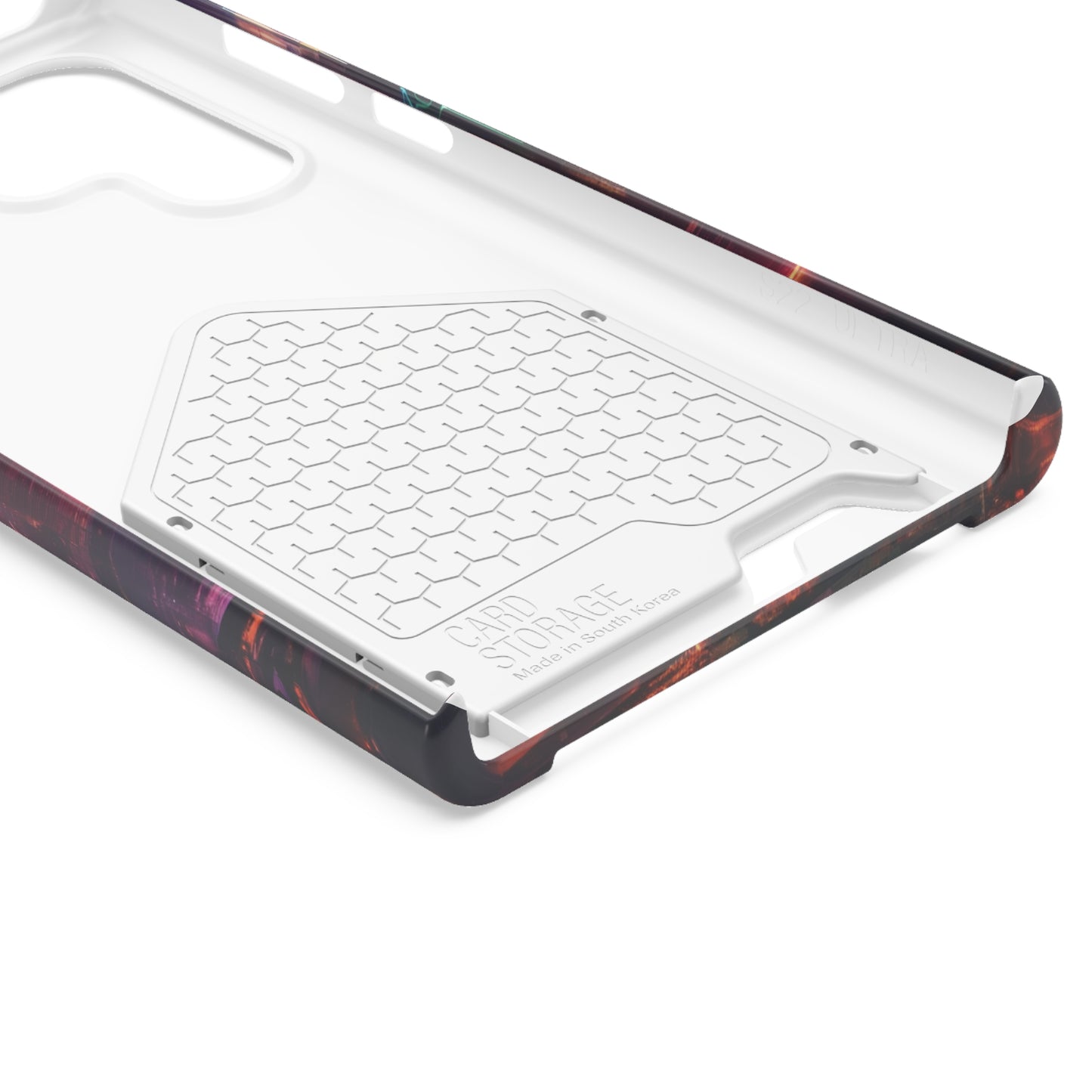 Cyberpunk Neon Card Holder Phone Case MagSafe