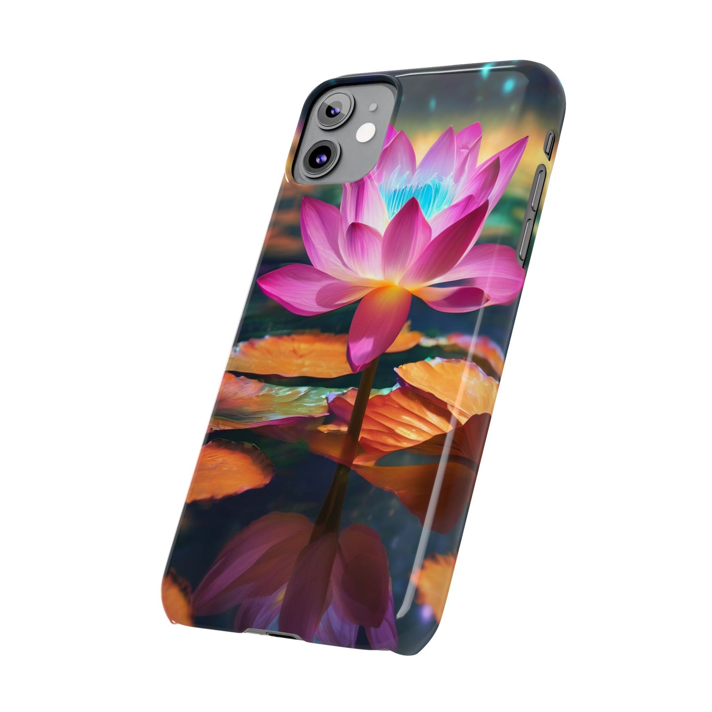 Slim Glossy Polycarbonate Phone Case for iPhone 16
