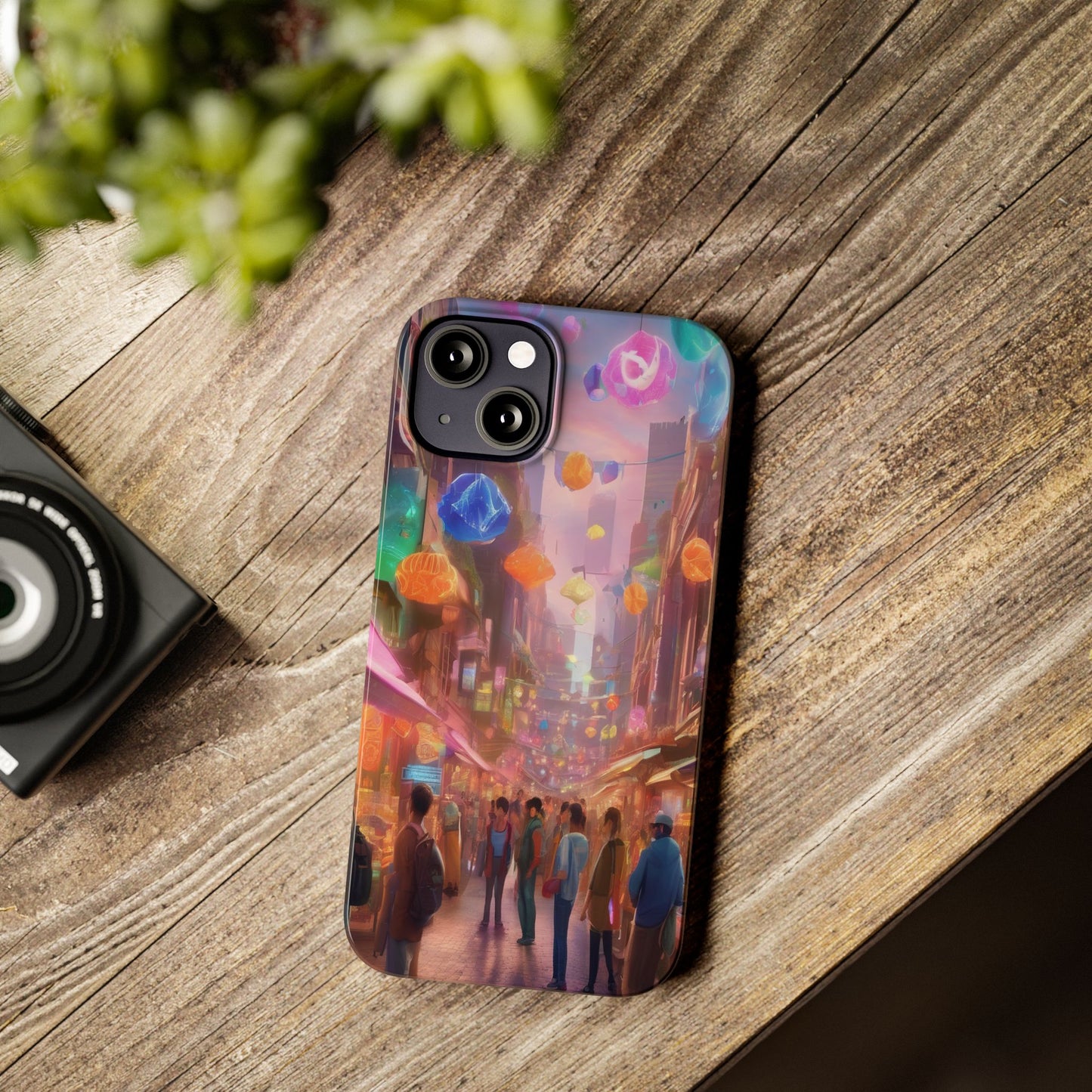 Ultra-Slim Glossy iPhone 16 Phone Case