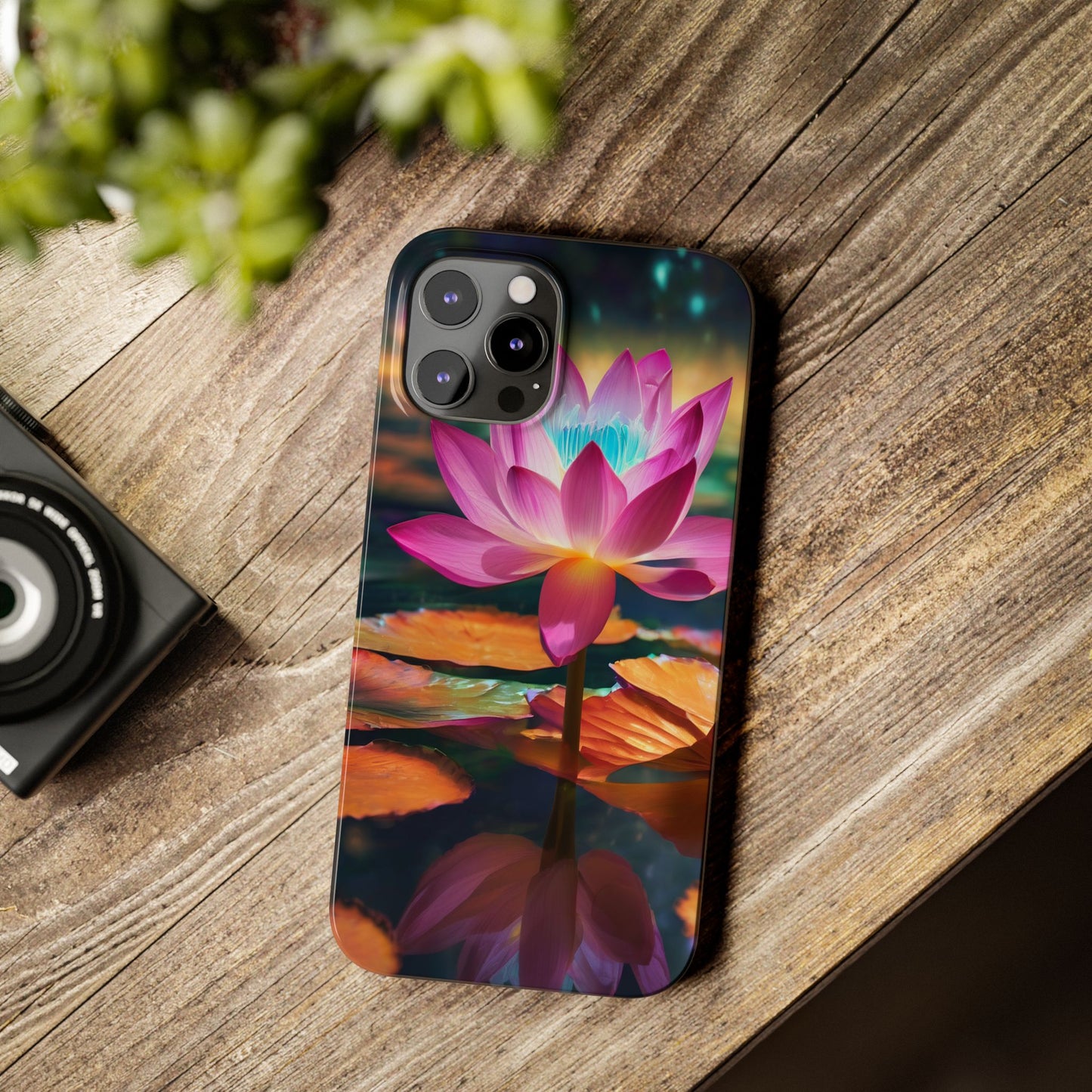 Slim Glossy Polycarbonate Phone Case for iPhone 16