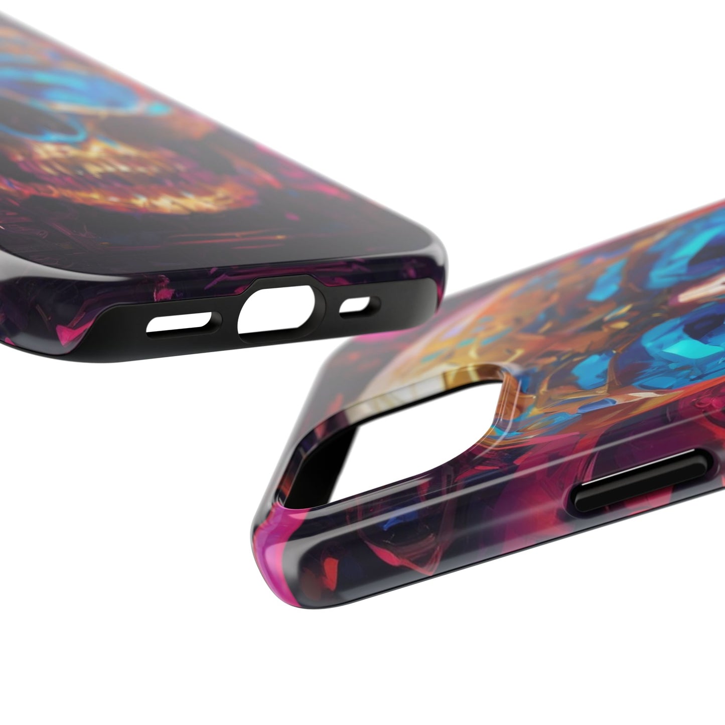 Rugged Phone Case - Impact-Resistant, Glossy Polycarbonate
