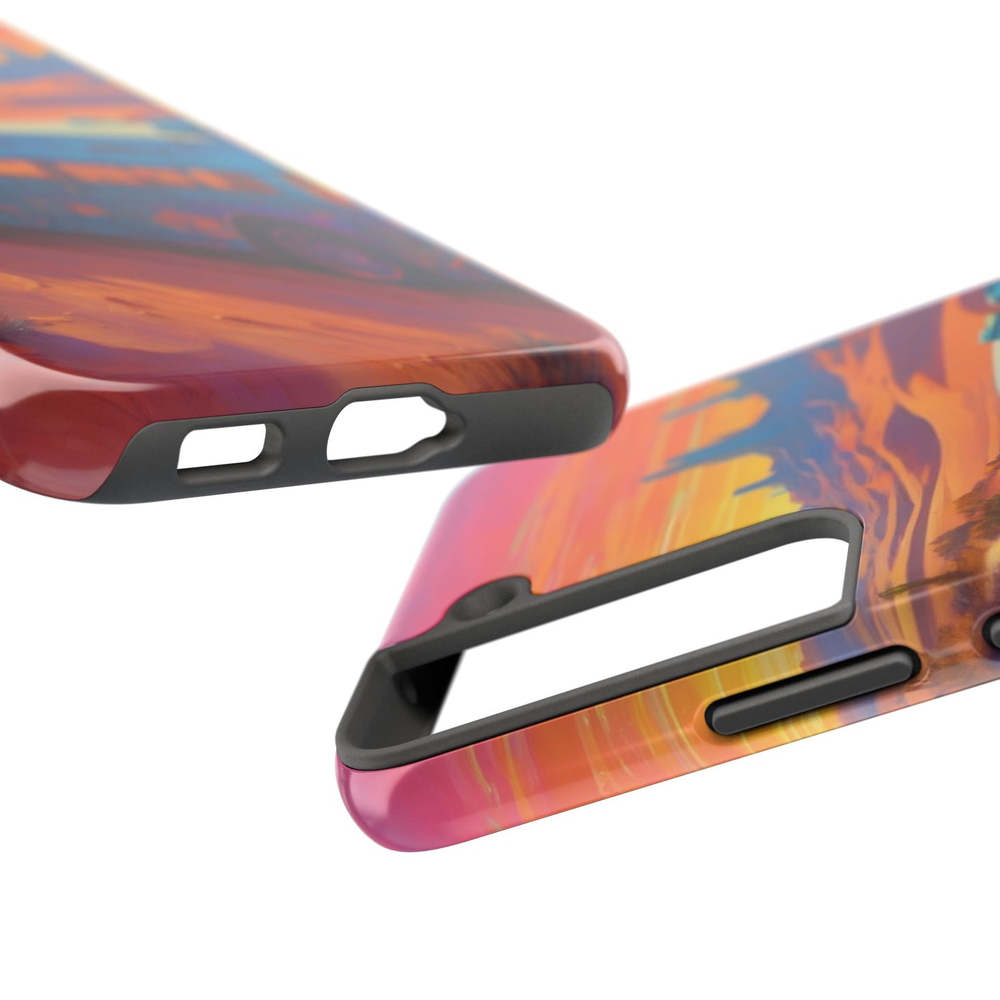 Neon Tough Phone Case - 2-Piece Armor for iPhone & Samsung