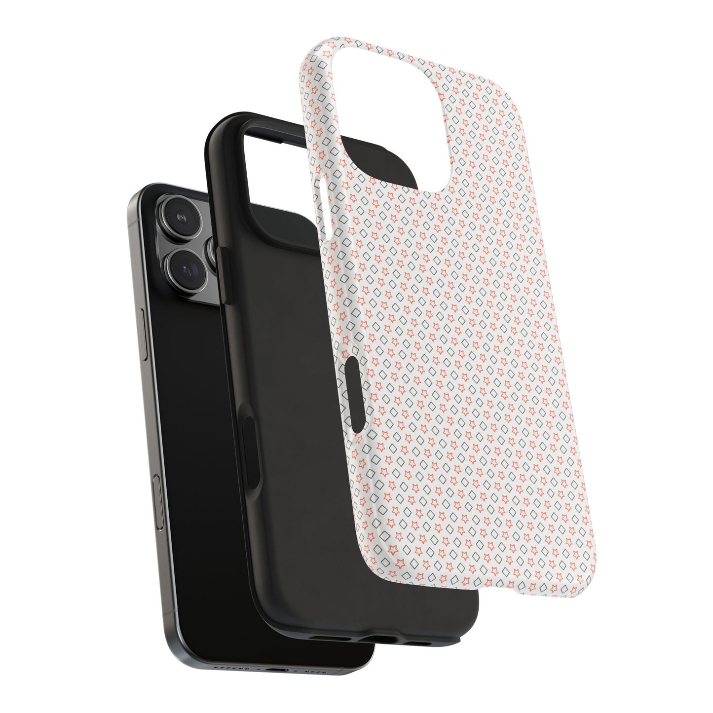 Neon Rugged Phone Case - 2-Piece TPU/PC, Wireless Charging