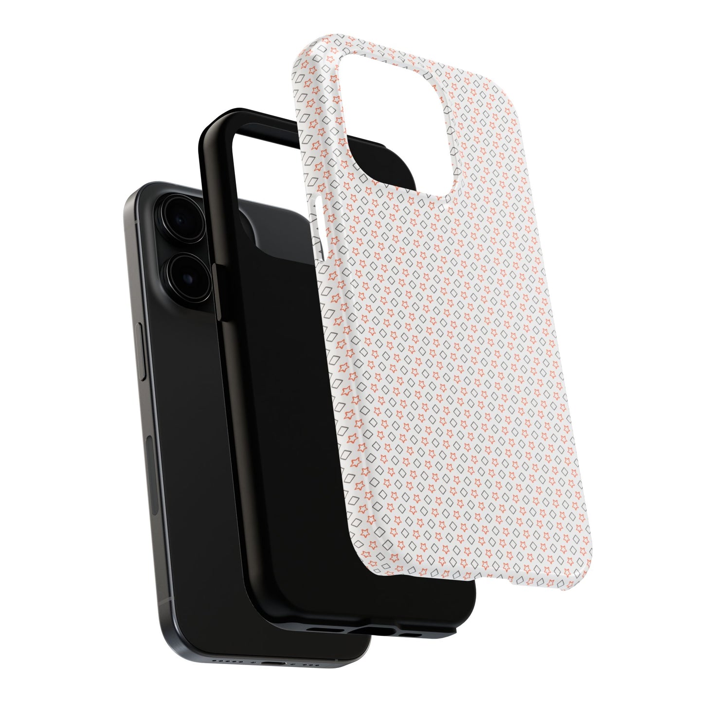 Neon Rugged Phone Case - 2-Piece TPU/PC, Wireless Charging