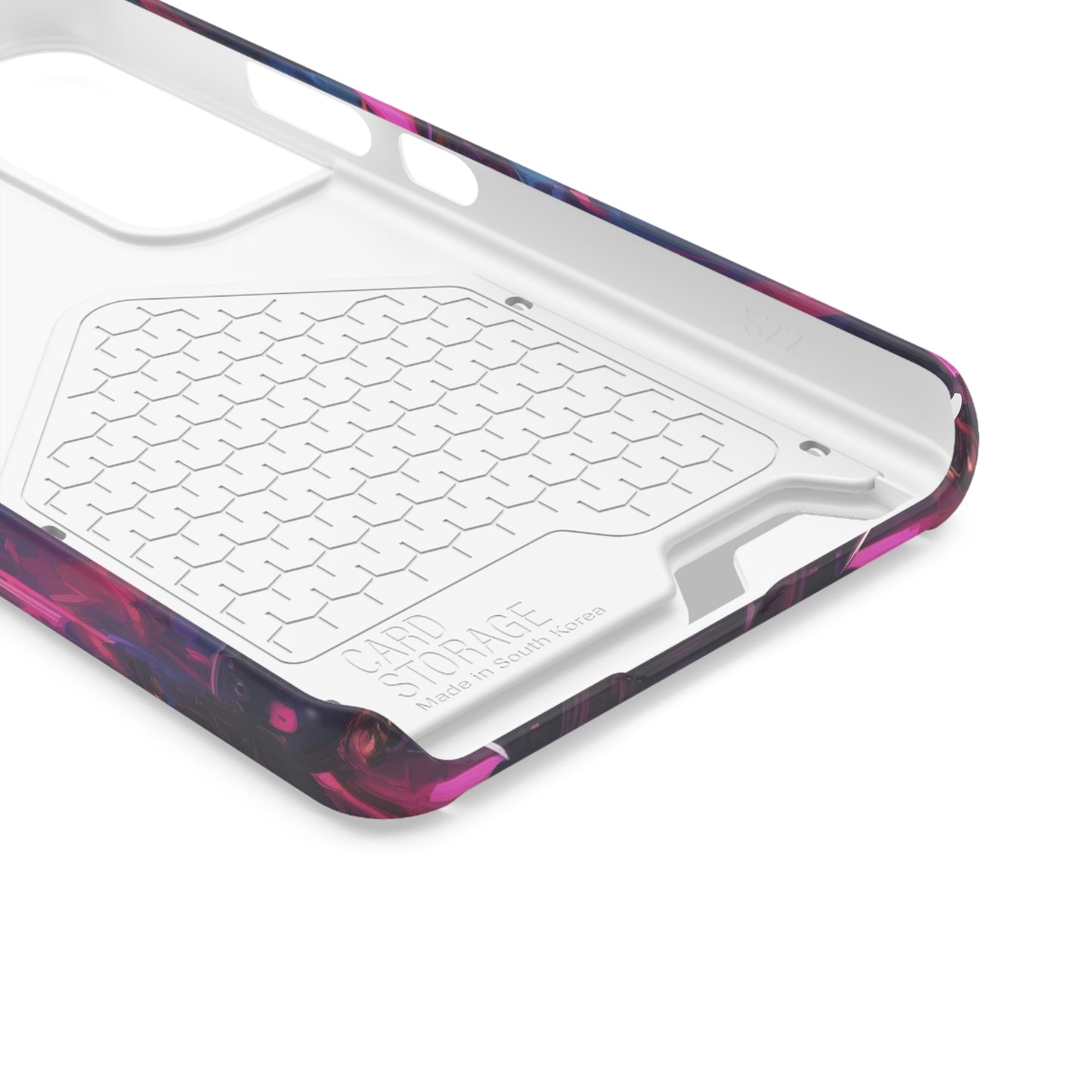 Neon Phone Case with Card Holder - MagSafe Compatible, Glossy/Matte