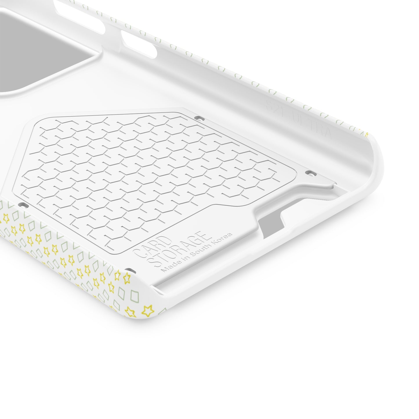 Neon Card Holder Phone Case - MagSafe, Impact-Resistant Polycarbonate