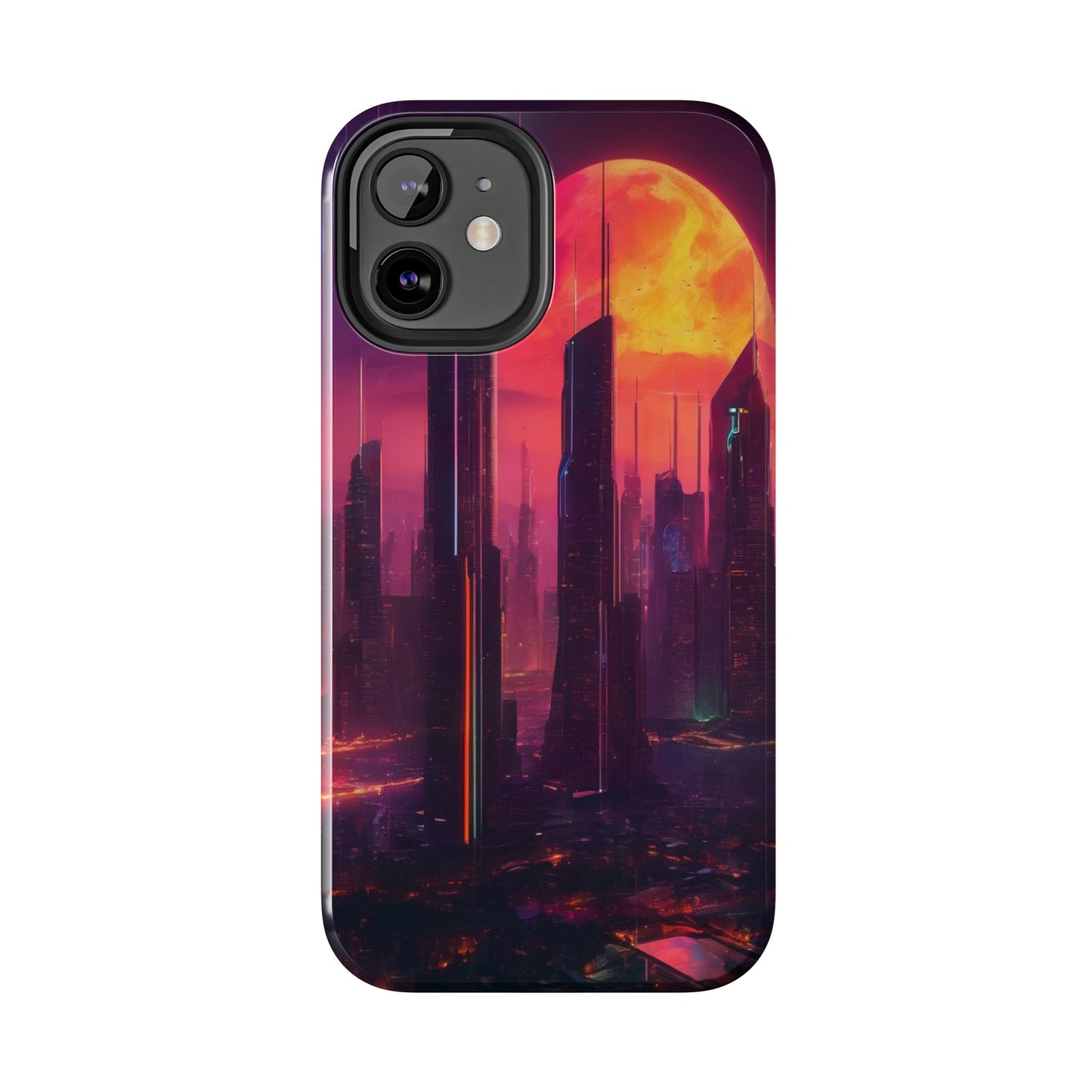 Tough Phone Case: Shockproof 2-Piece TPU/PC Shell