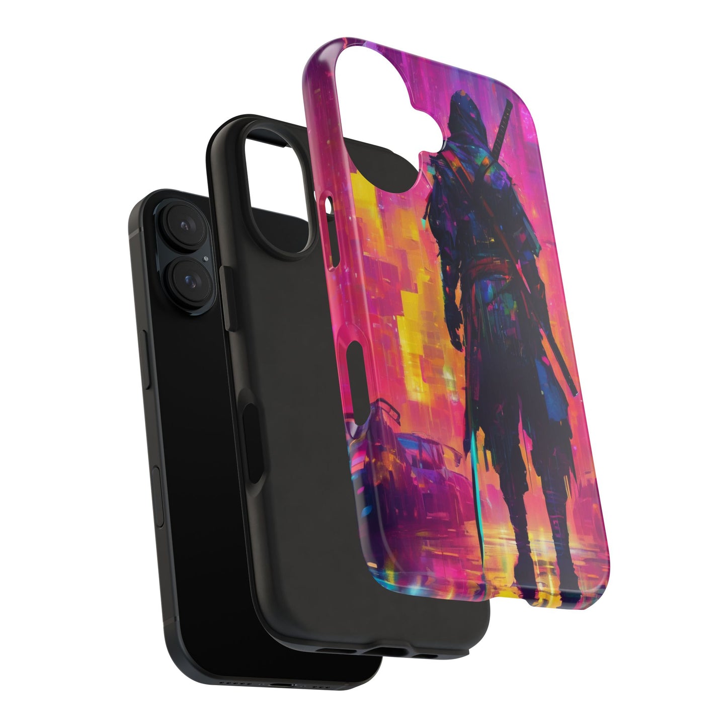 Rugged Phone Case - Impact-Resistant TPU/PC, iPhone & Samsung