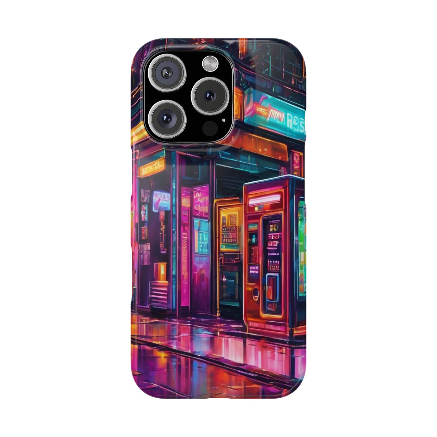 Ultra Slim iPhone 16 Phone Case - Glossy, Durable & Wireless Charging