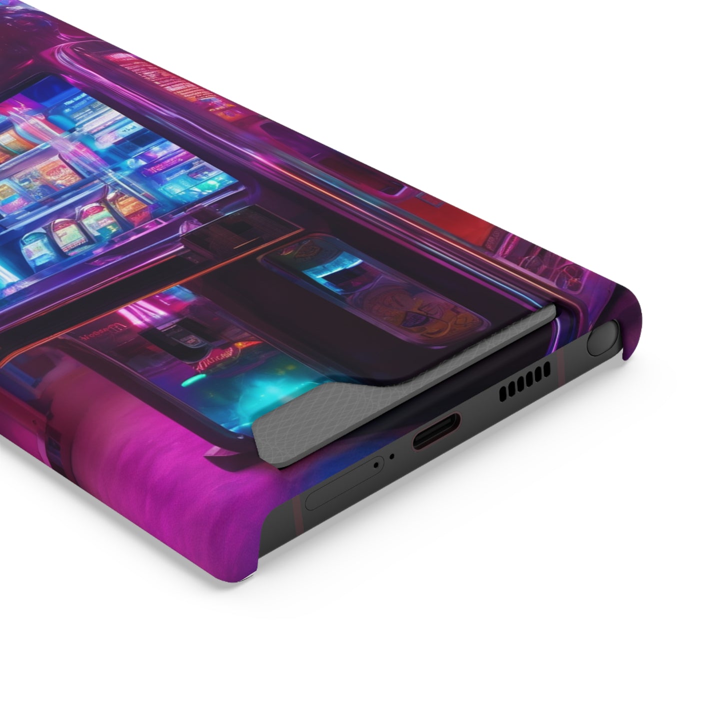 Phone Case with Card Holder – Glossy/Matte Polycarbonate