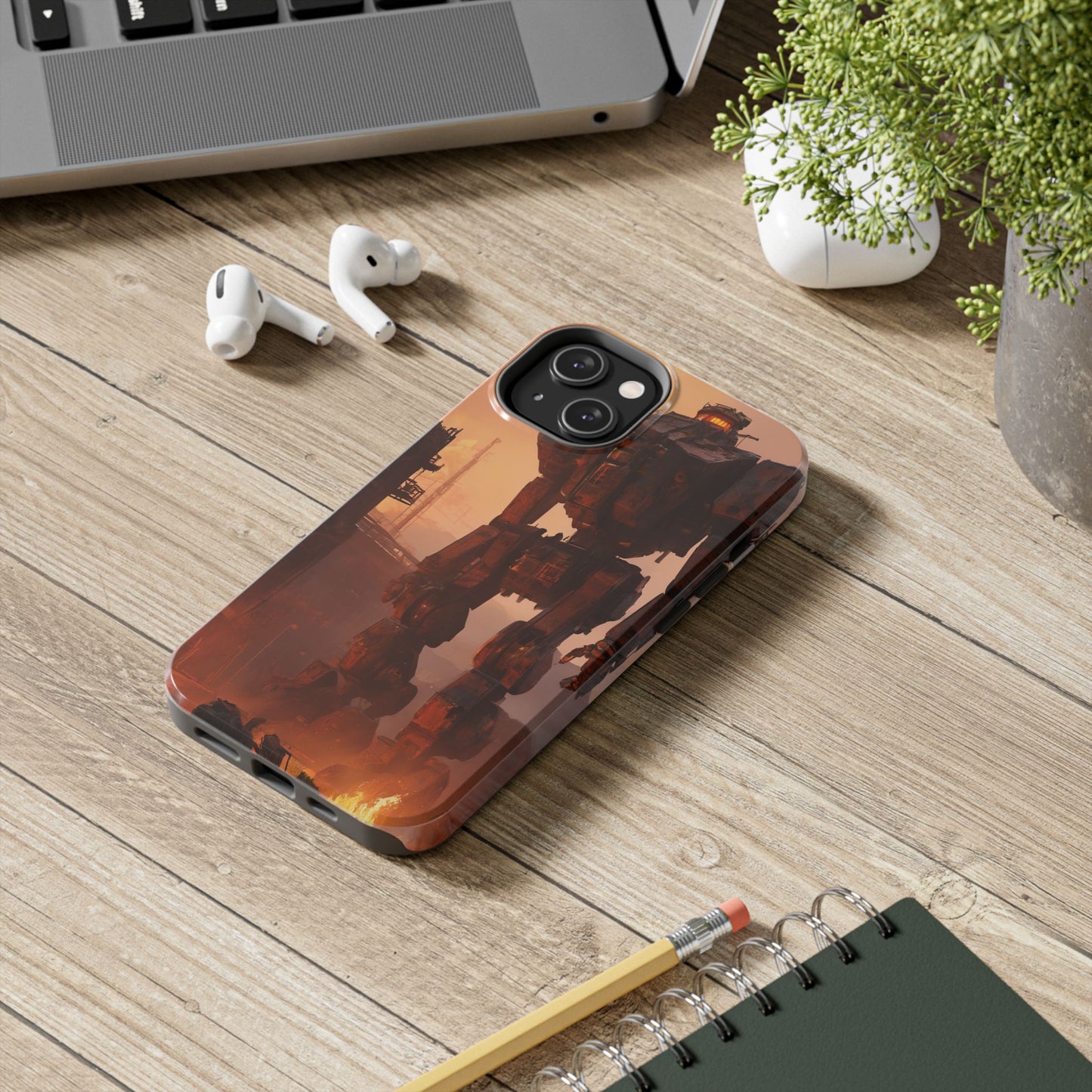 Tough Phone Case - Impact-Resistant, 2-Piece TPU/PC