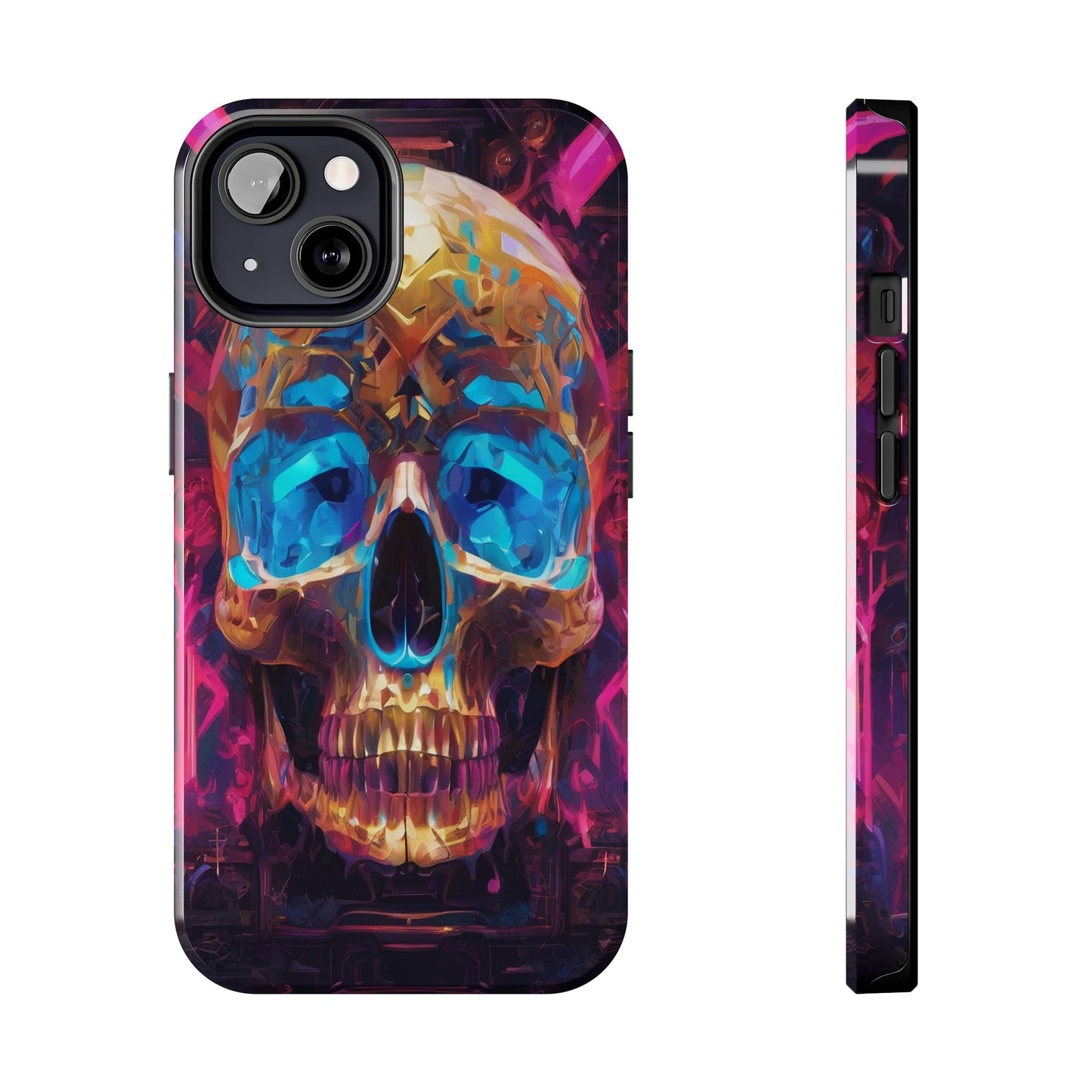 Rugged Phone Case - Impact-Resistant, Glossy Polycarbonate