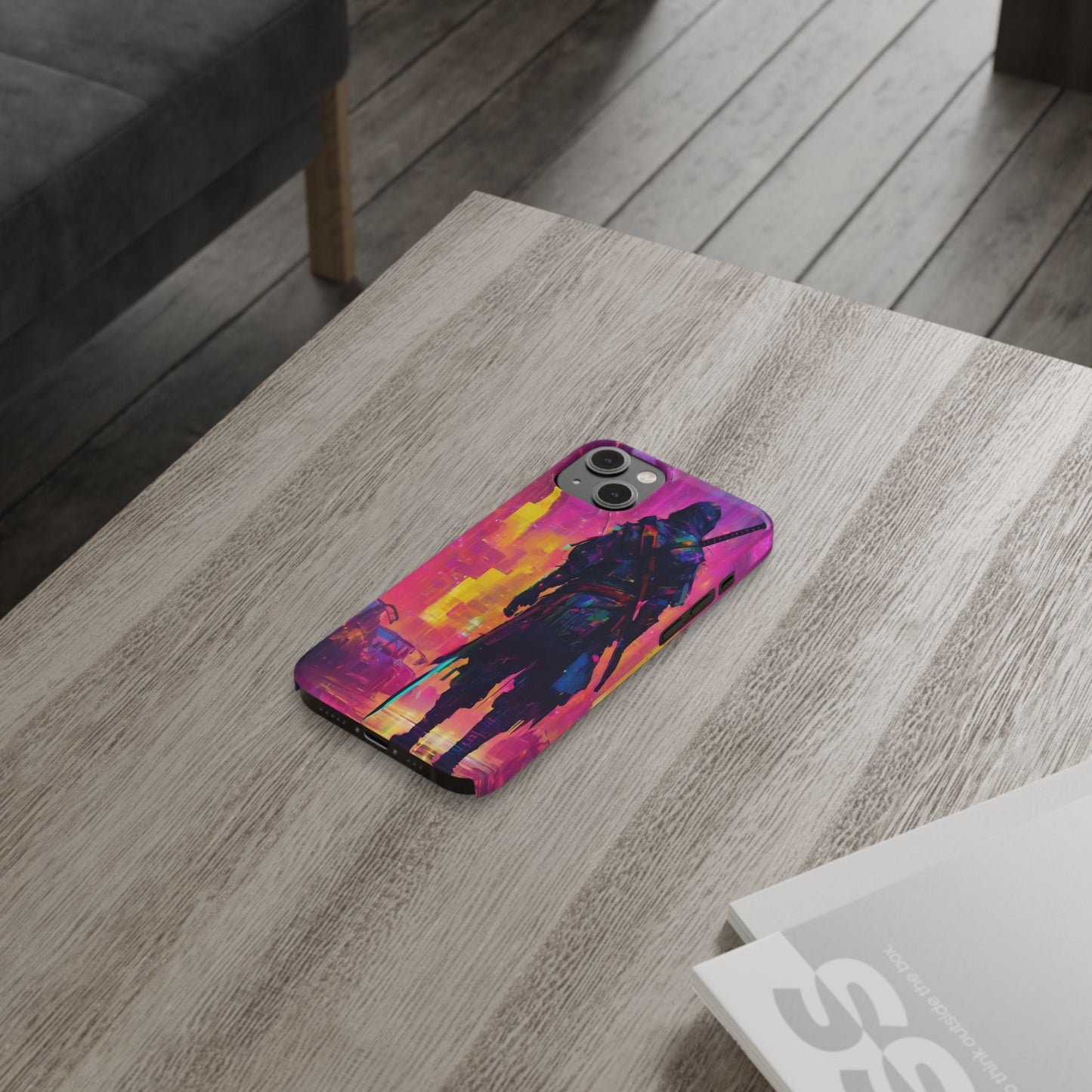 Neon Slim Phone Case for iPhone 16 - Glossy Lexan Finish